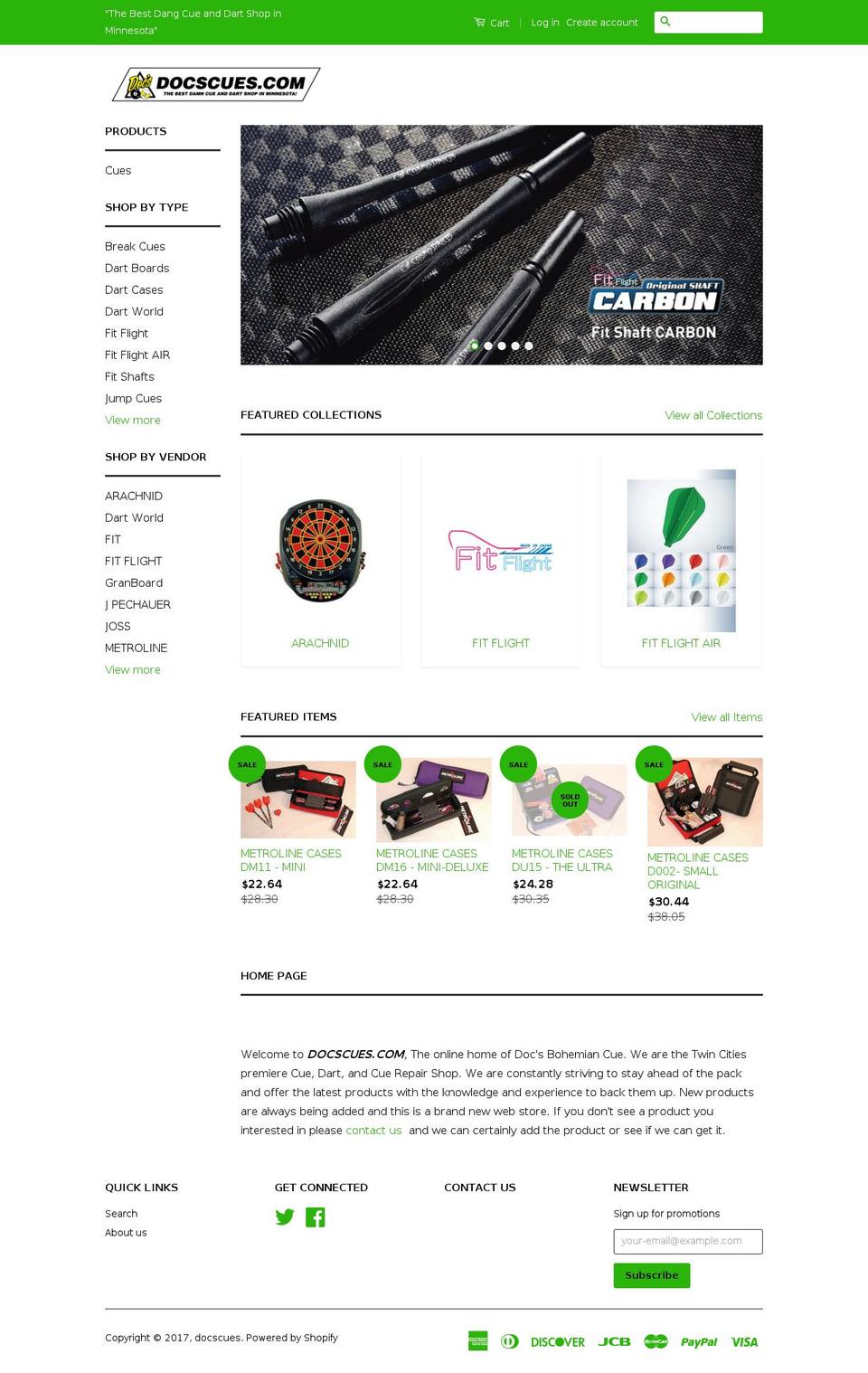 docscues.com shopify website screenshot