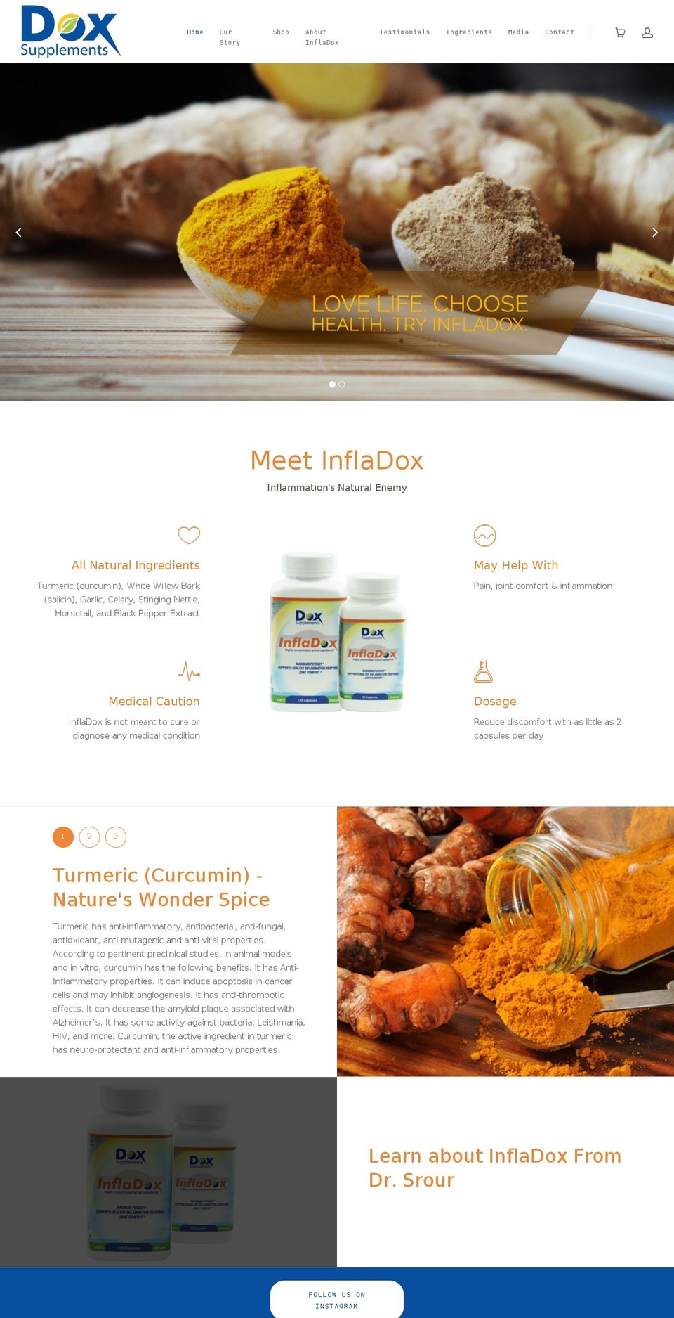 Bold - Dox Supplements - Dev Dec 8 Shopify theme site example docssupplements.com