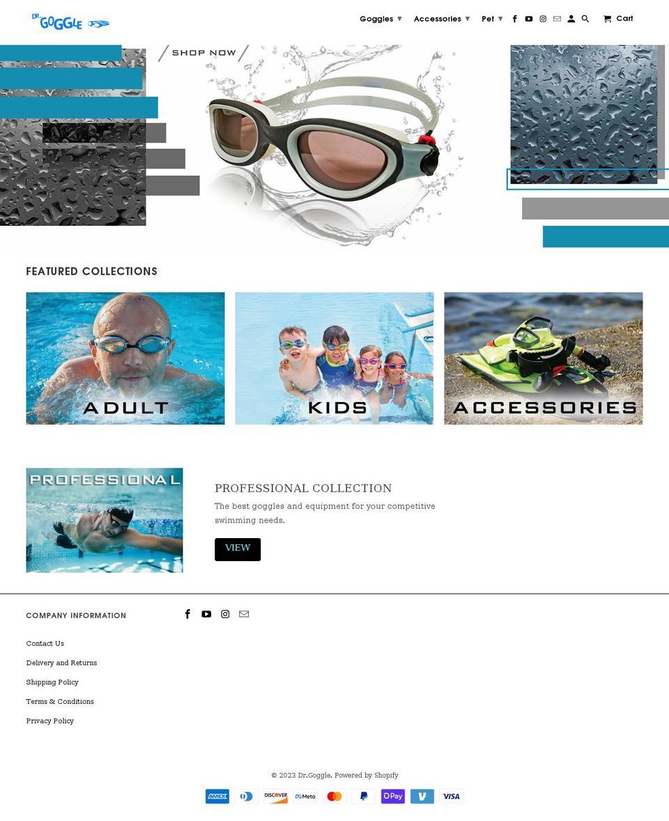 doctor-goggle.myshopify.com — Shopify storefront screenshot