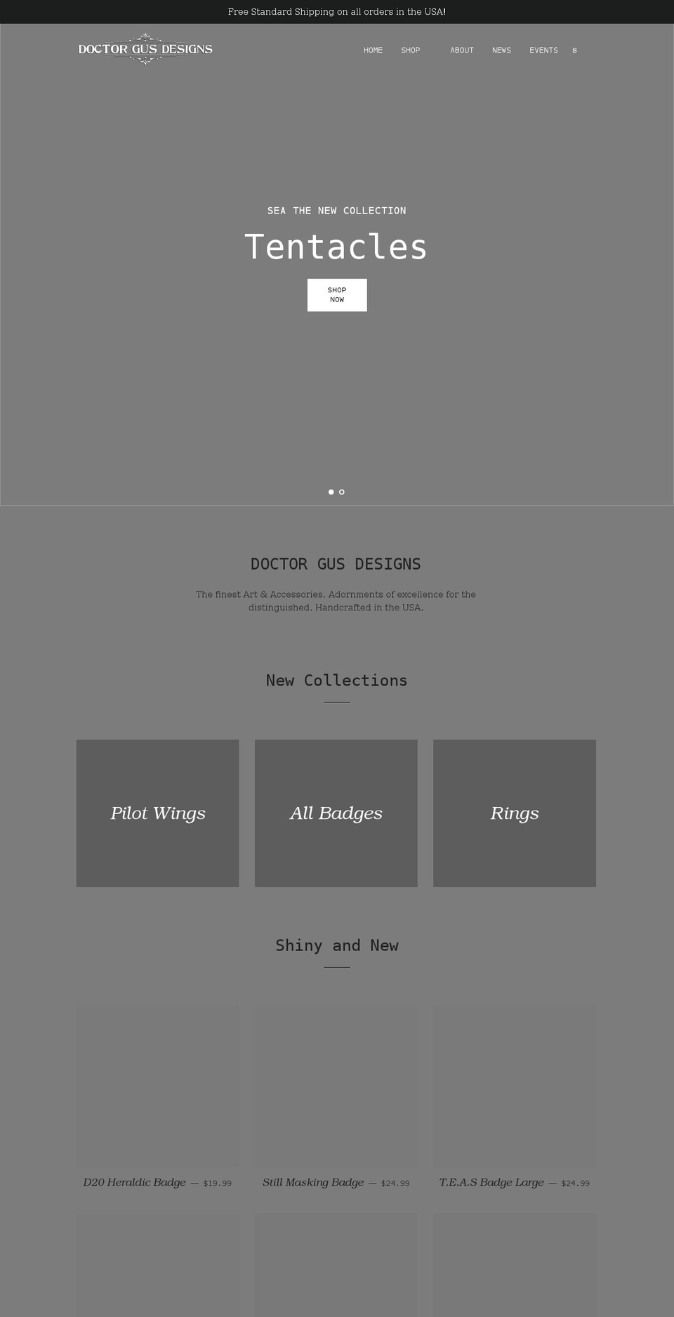 doctor-gus.com shopify website screenshot