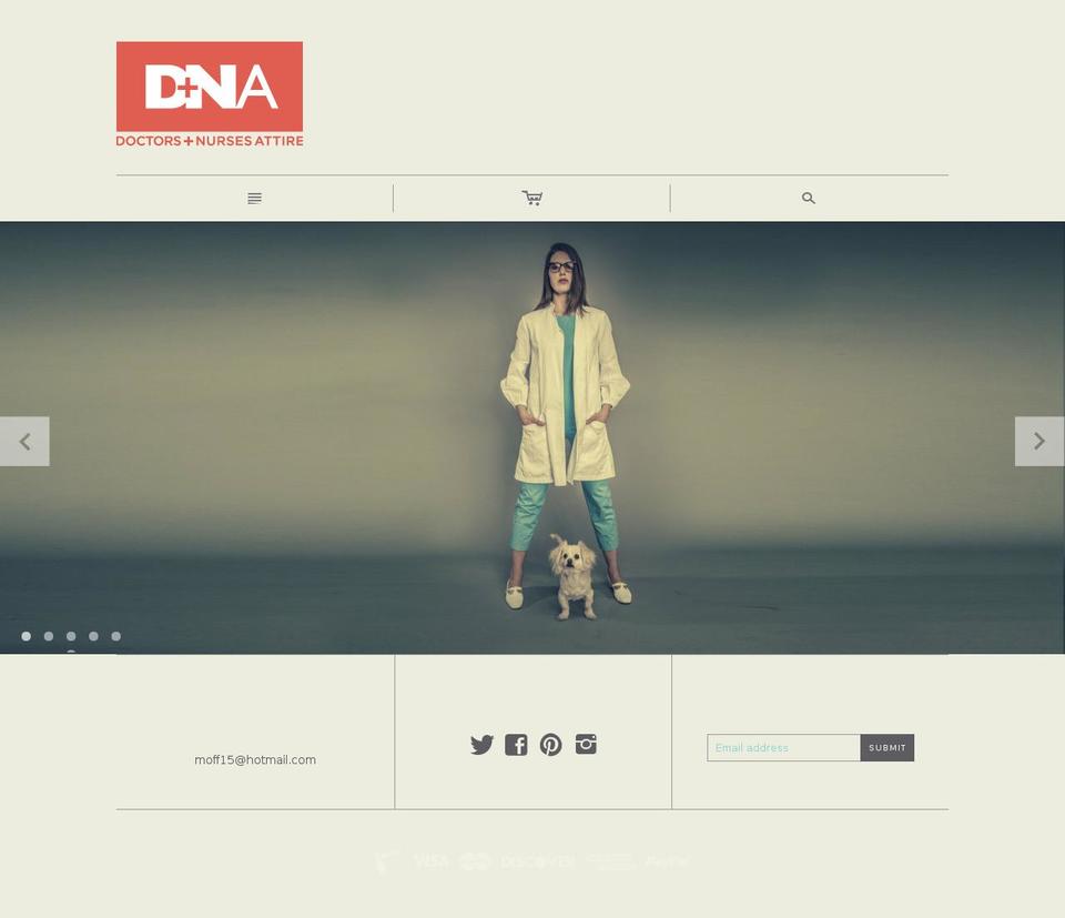 DNA Master 032014b Shopify theme site example doctorandnurseattire.com