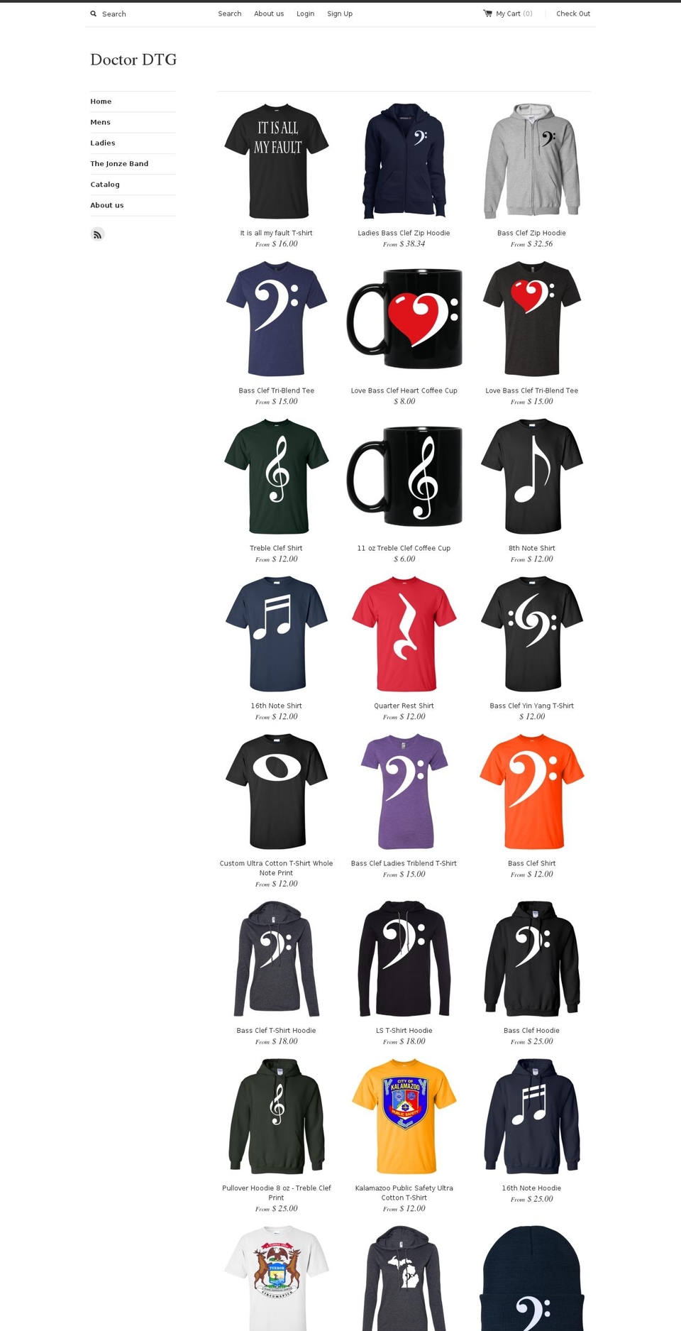 doctordtg.com — Shopify storefront screenshot