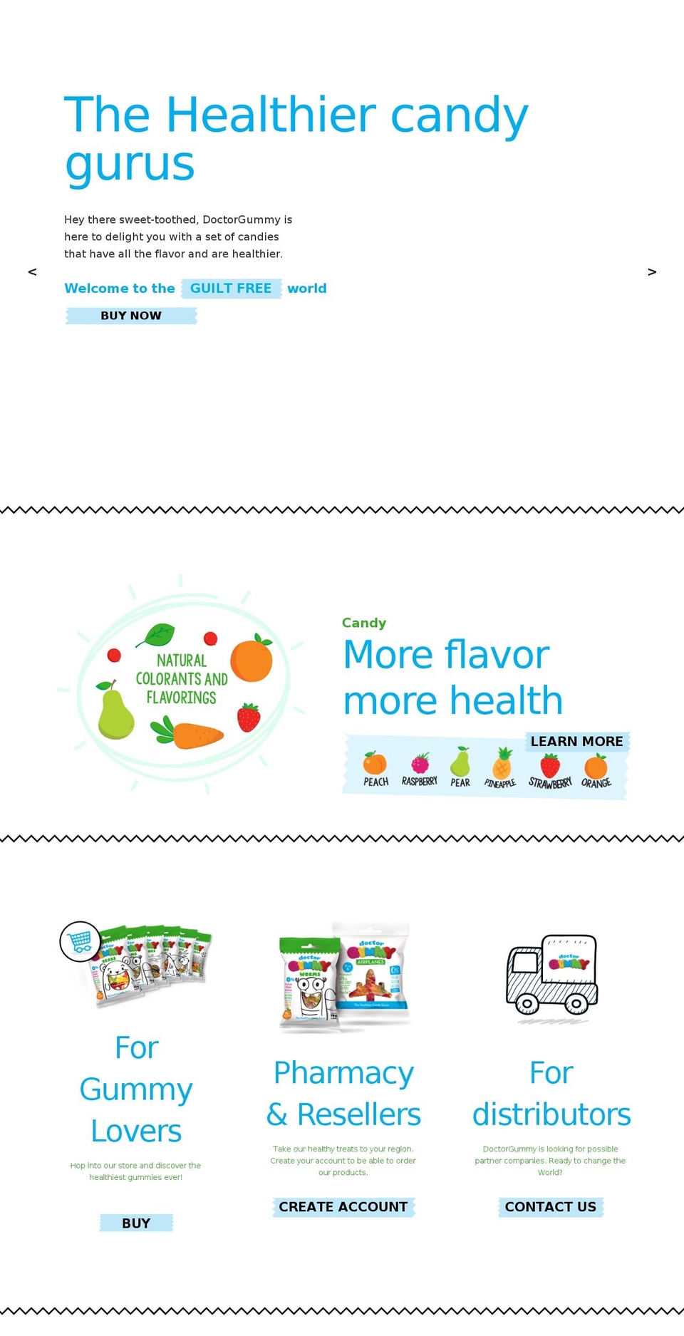 doctorgummy.com shopify website screenshot