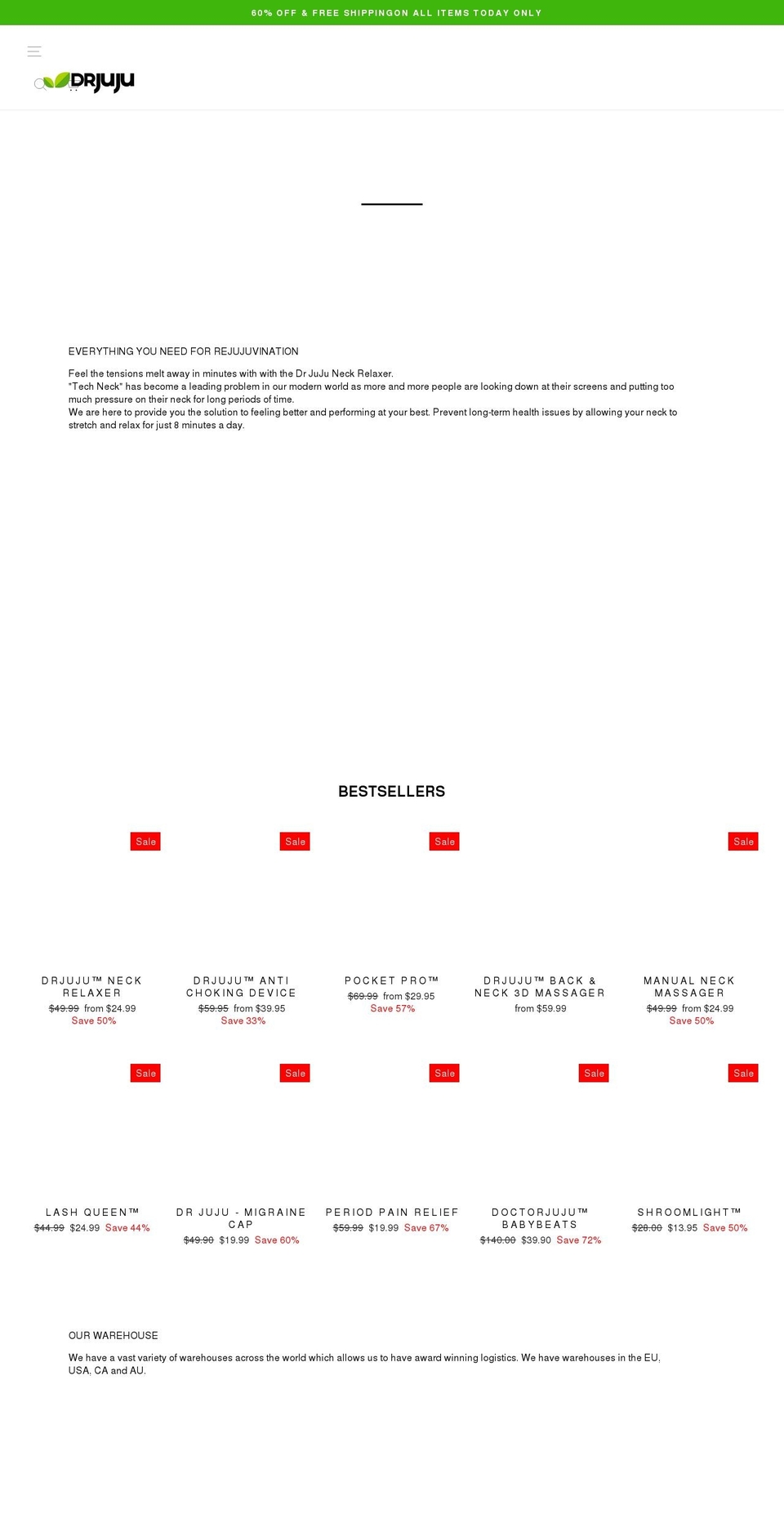 doctorjuju.com shopify website screenshot