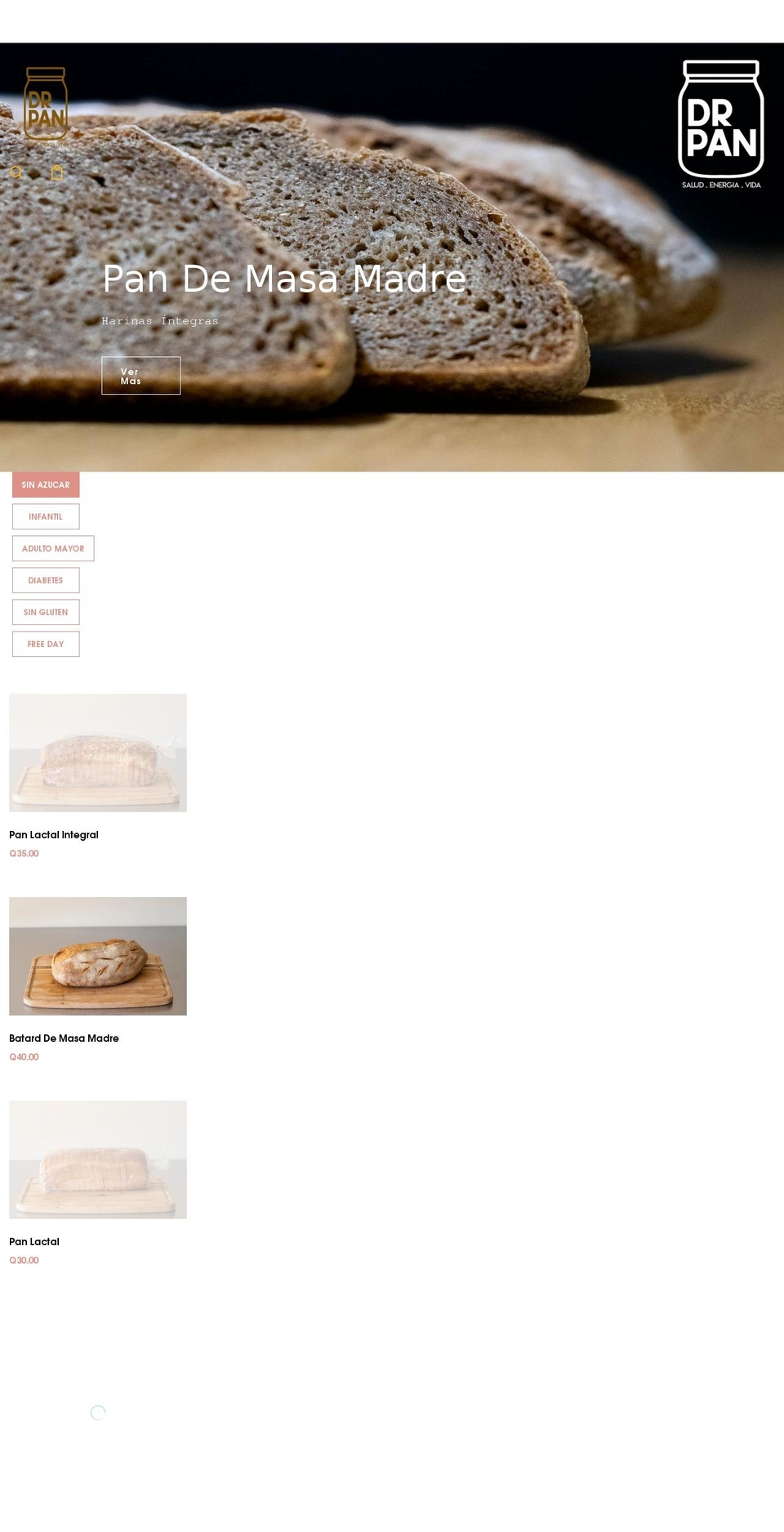 doctorpan.org shopify website screenshot