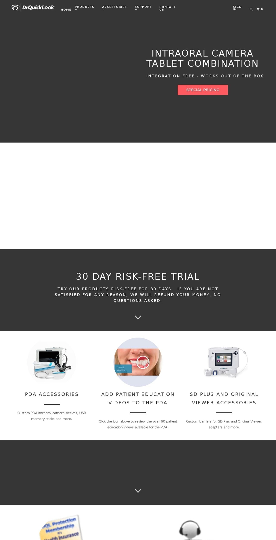 doctorquicklook.com — Shopify storefront screenshot
