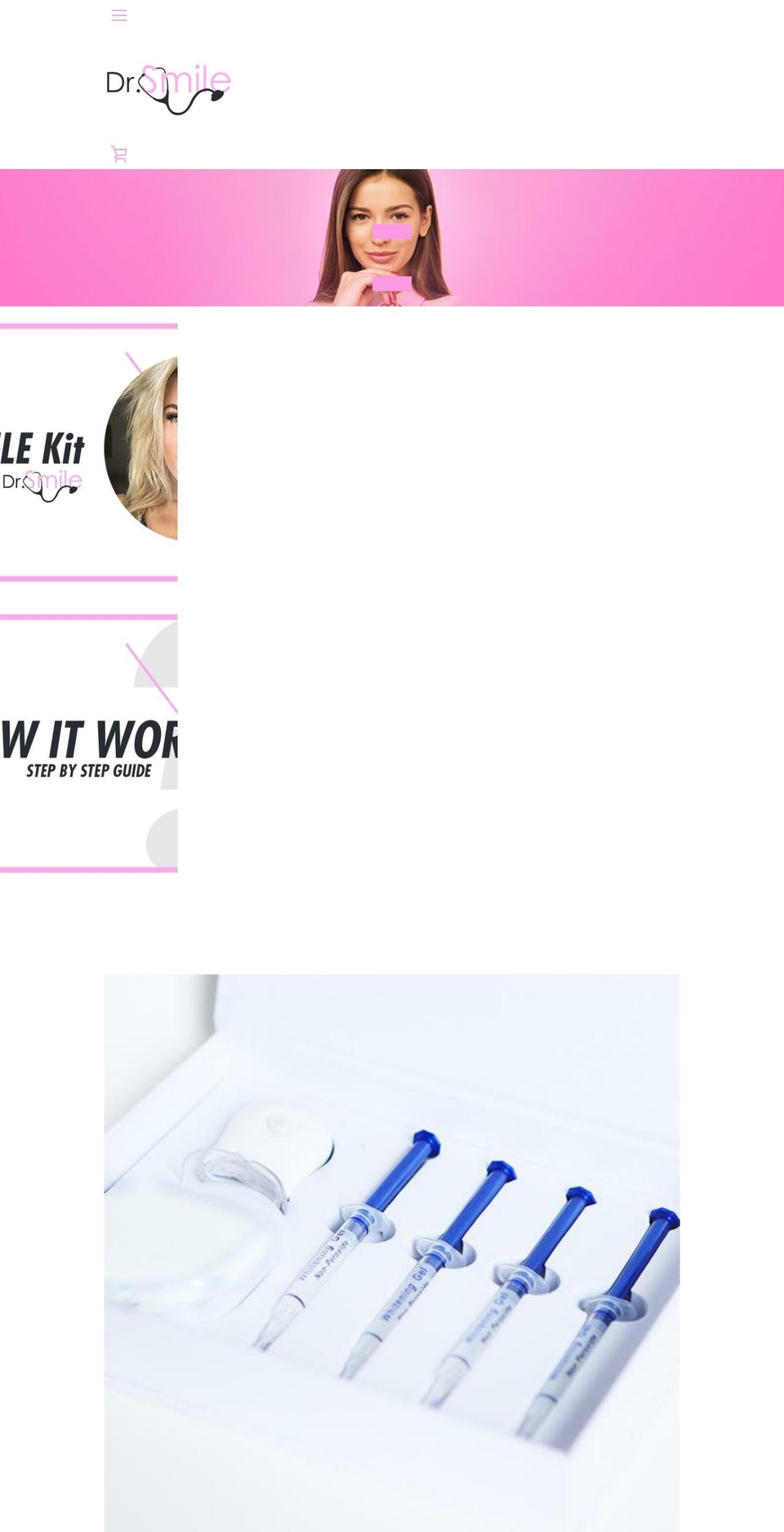 doctorsmile.net shopify website screenshot