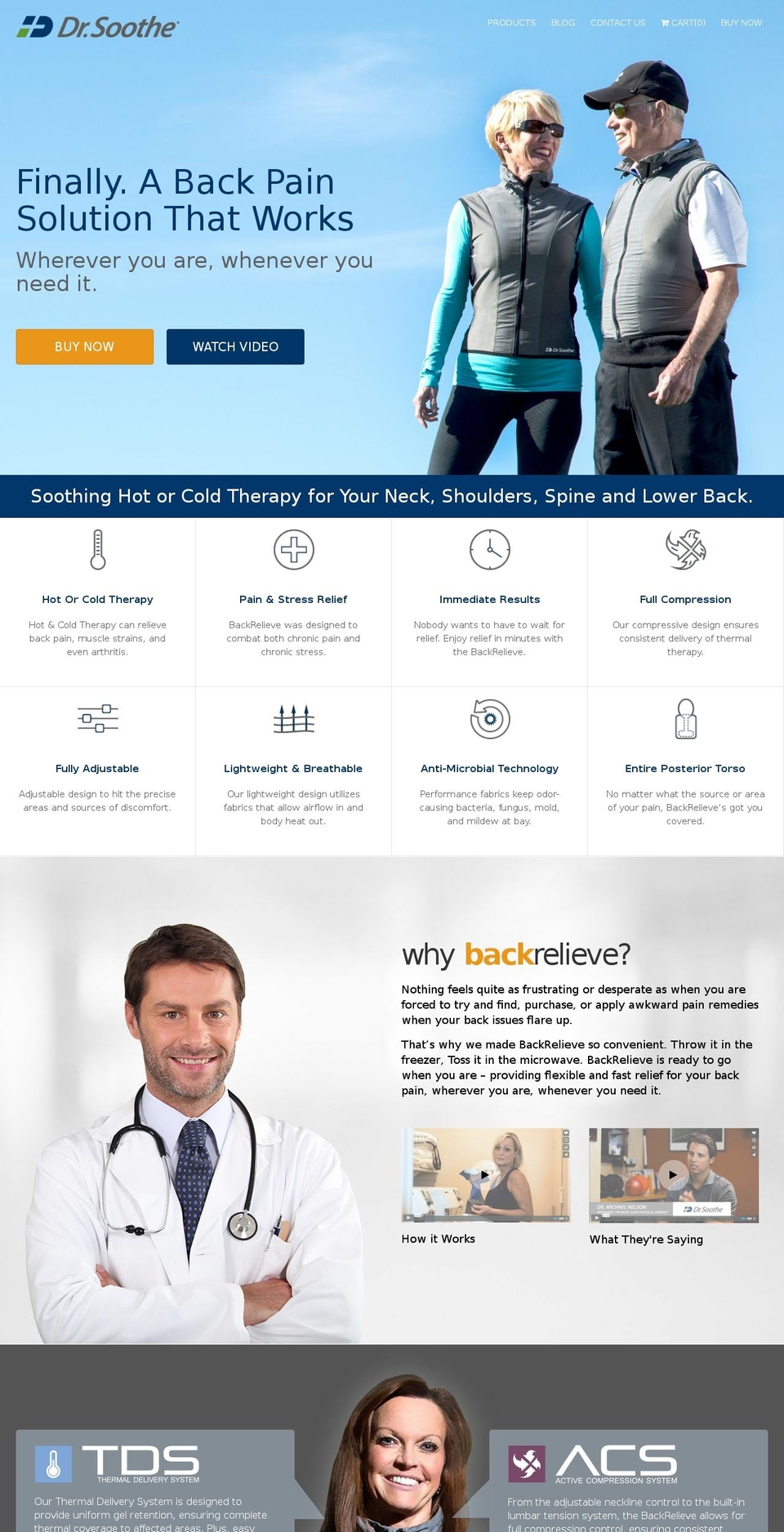 dr-soothe Shopify theme site example doctorsoothe.com