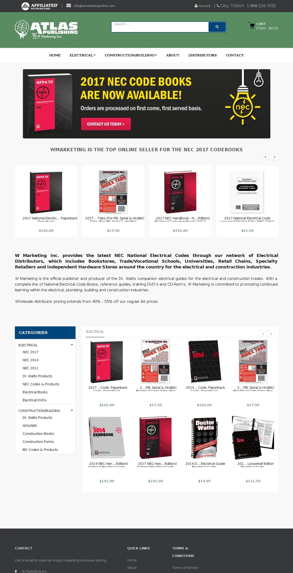 wmarking-3-0 Shopify theme site example doctorwatts.com