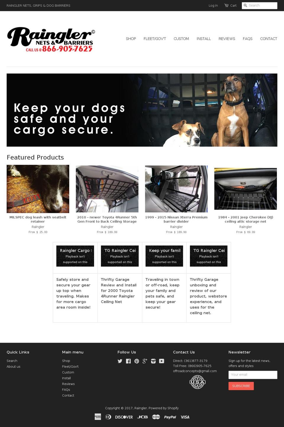 dodgecargonet.com shopify website screenshot