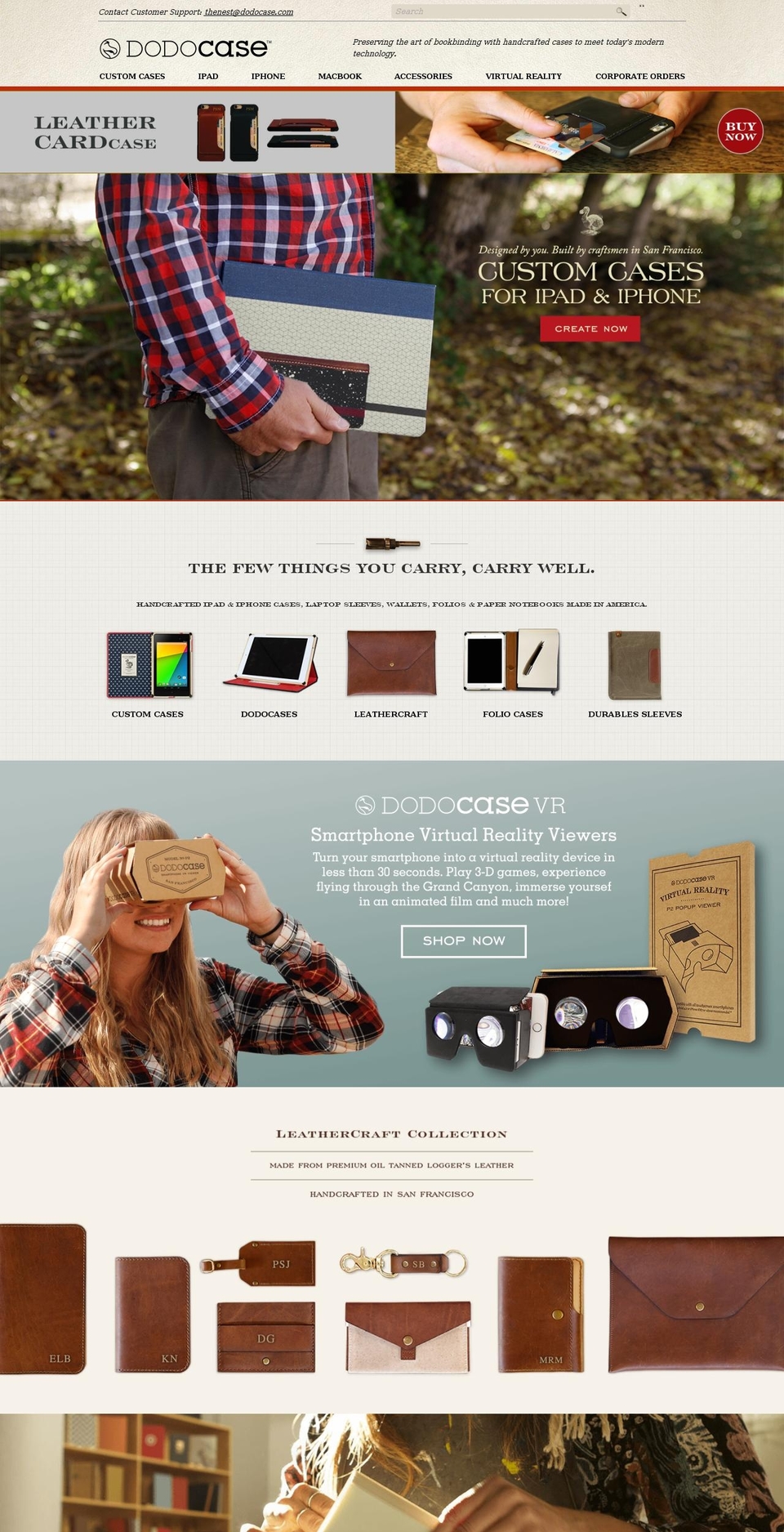 DODOcase Responsive 1.3.1 Shopify theme site example dodocase.co