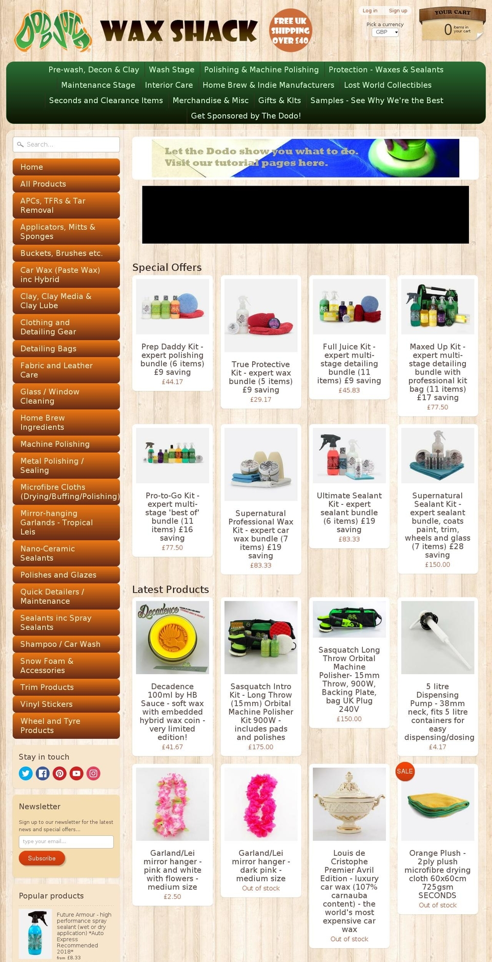 dodojuice.net shopify website screenshot