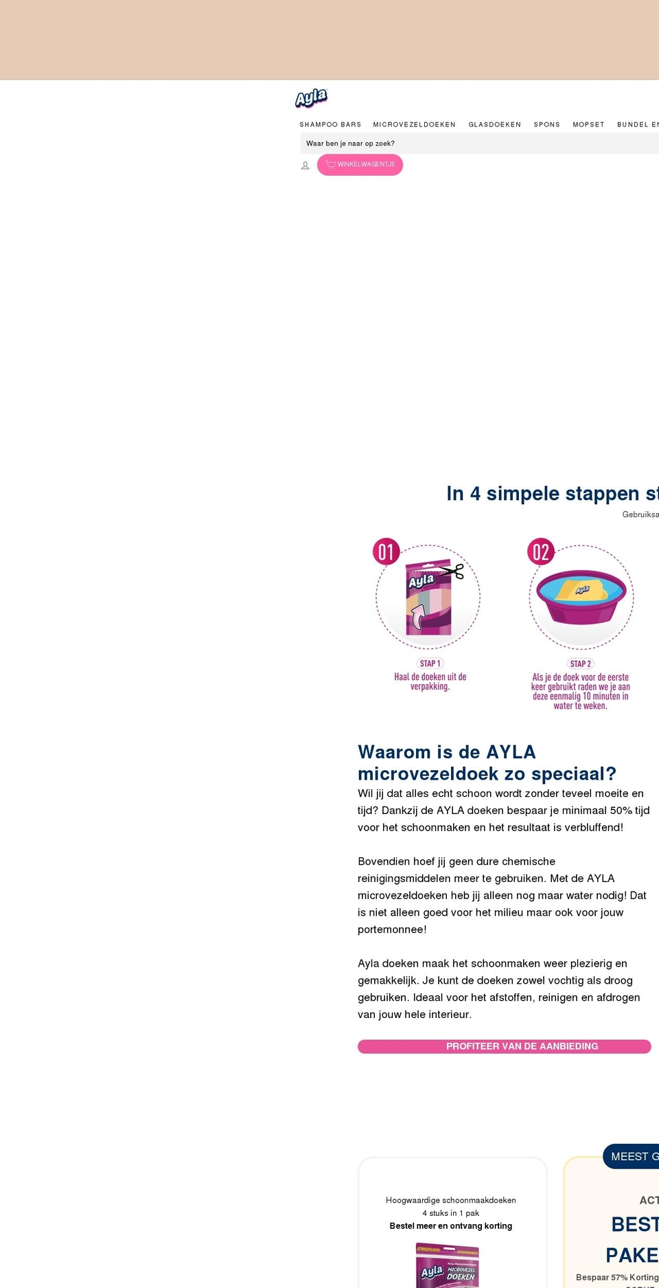 doekje.com shopify website screenshot