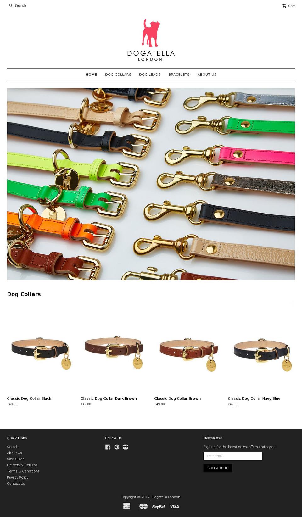 dogatella.com shopify website screenshot