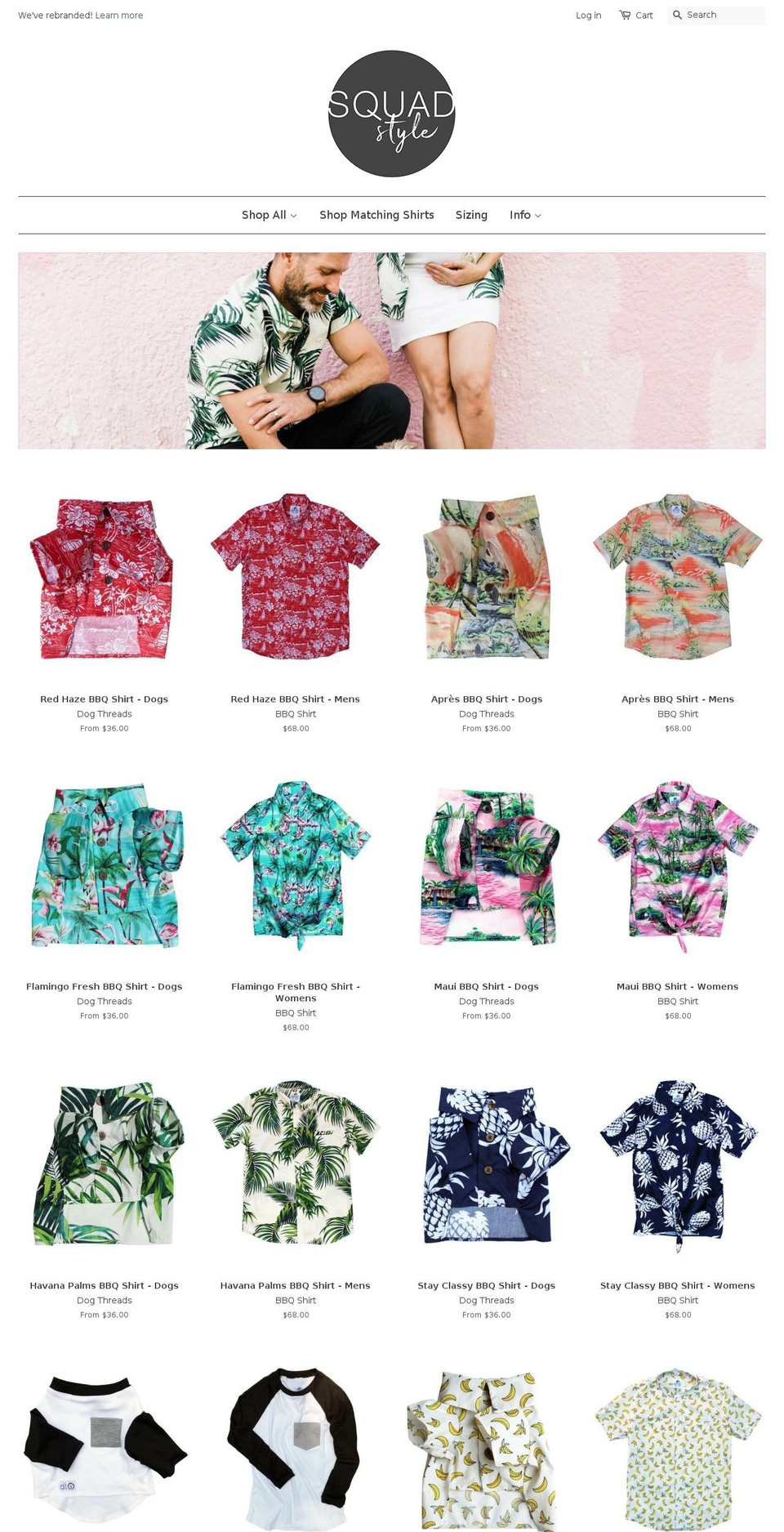dogbbqshirt.com — Shopify storefront screenshot