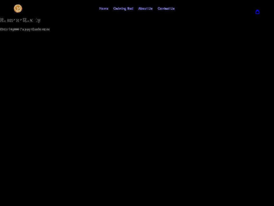 dogcalmingbed.co.uk shopify website screenshot