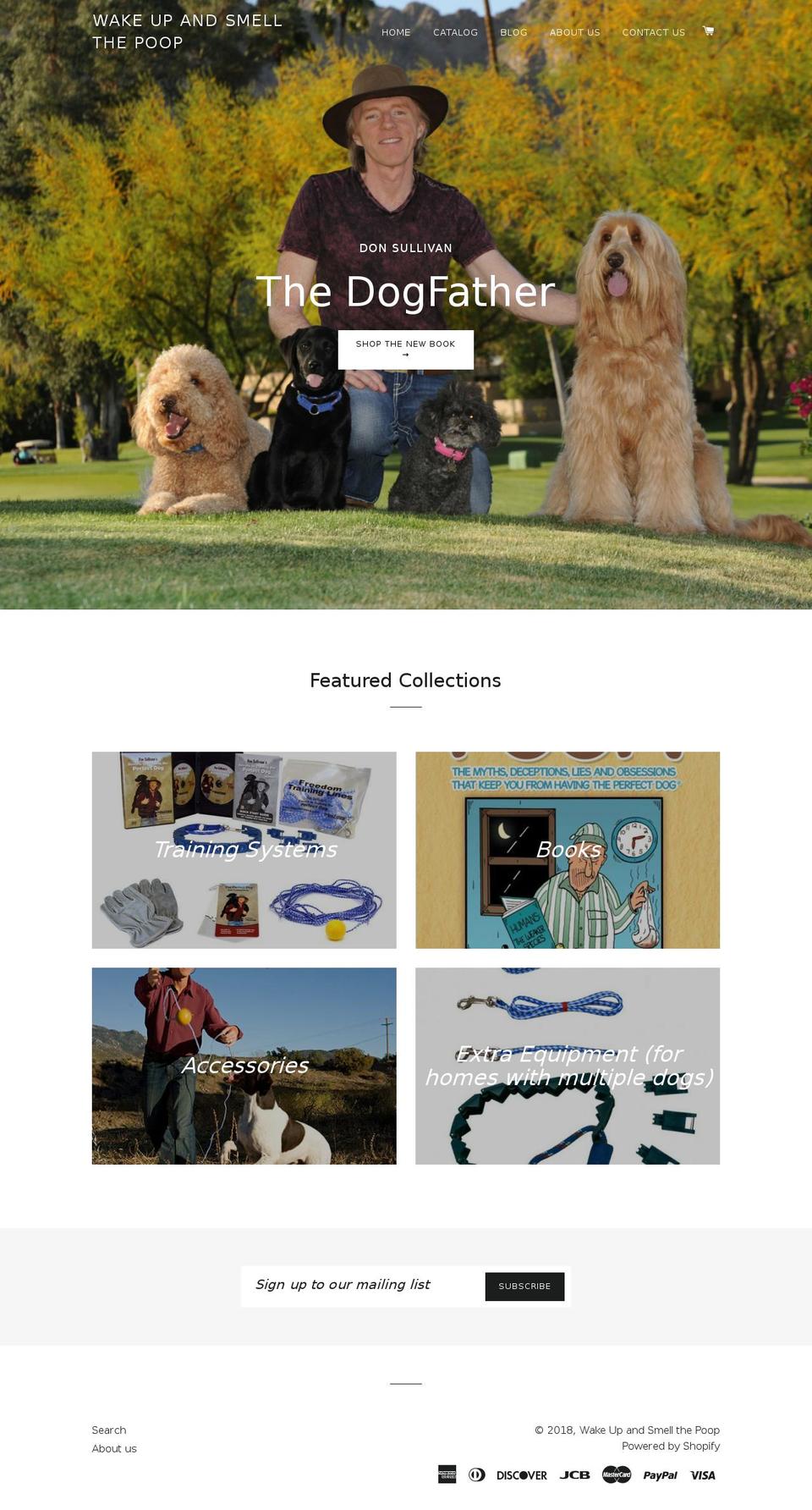 dogfatheracademy.info shopify website screenshot