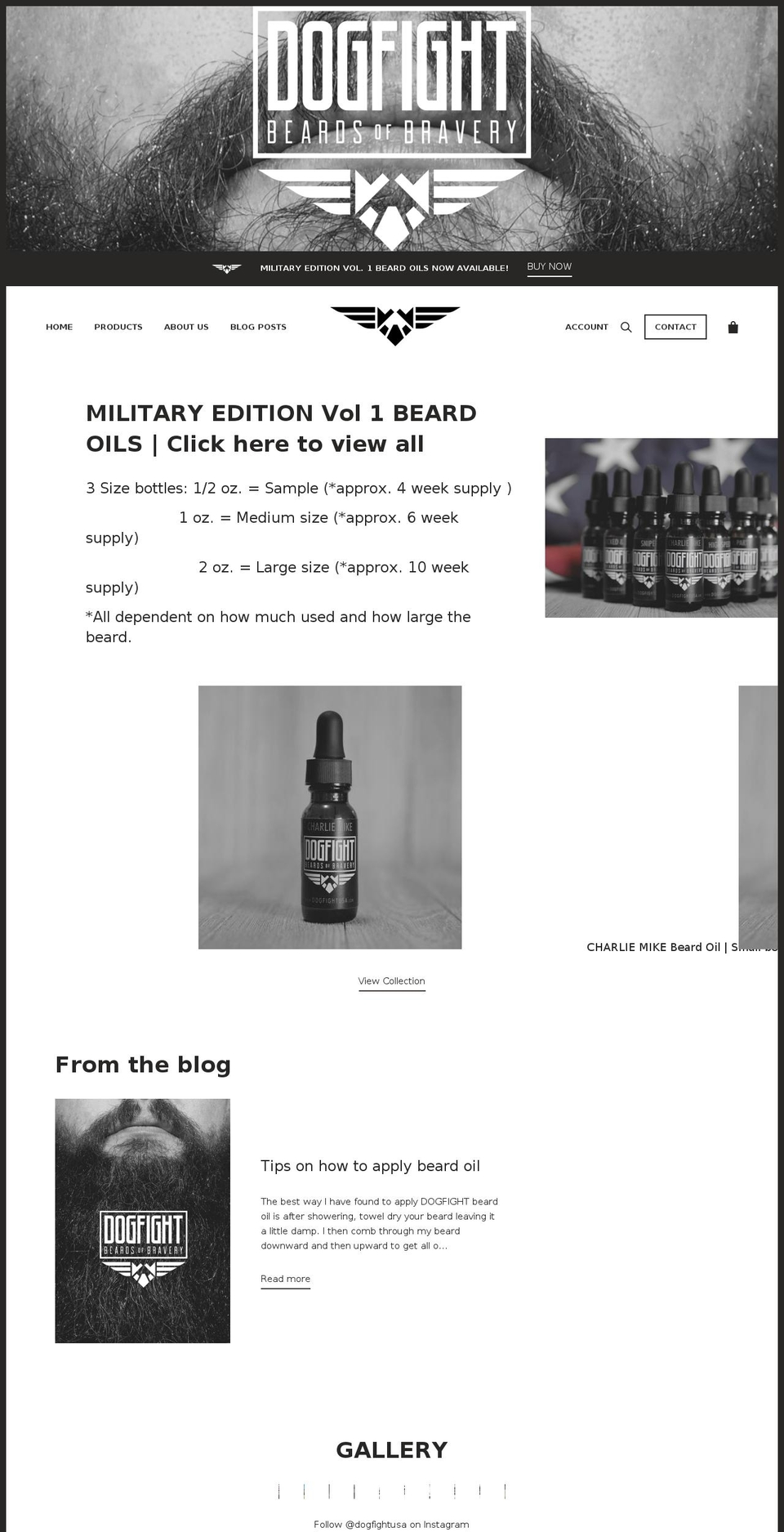 dogfightusa.com — Shopify storefront screenshot