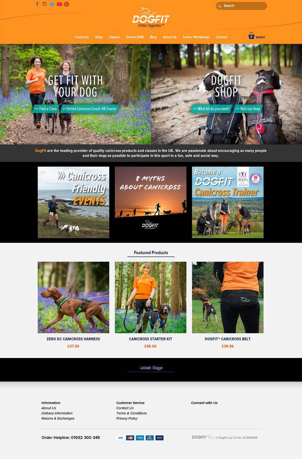 dogfit.com — Shopify storefront screenshot