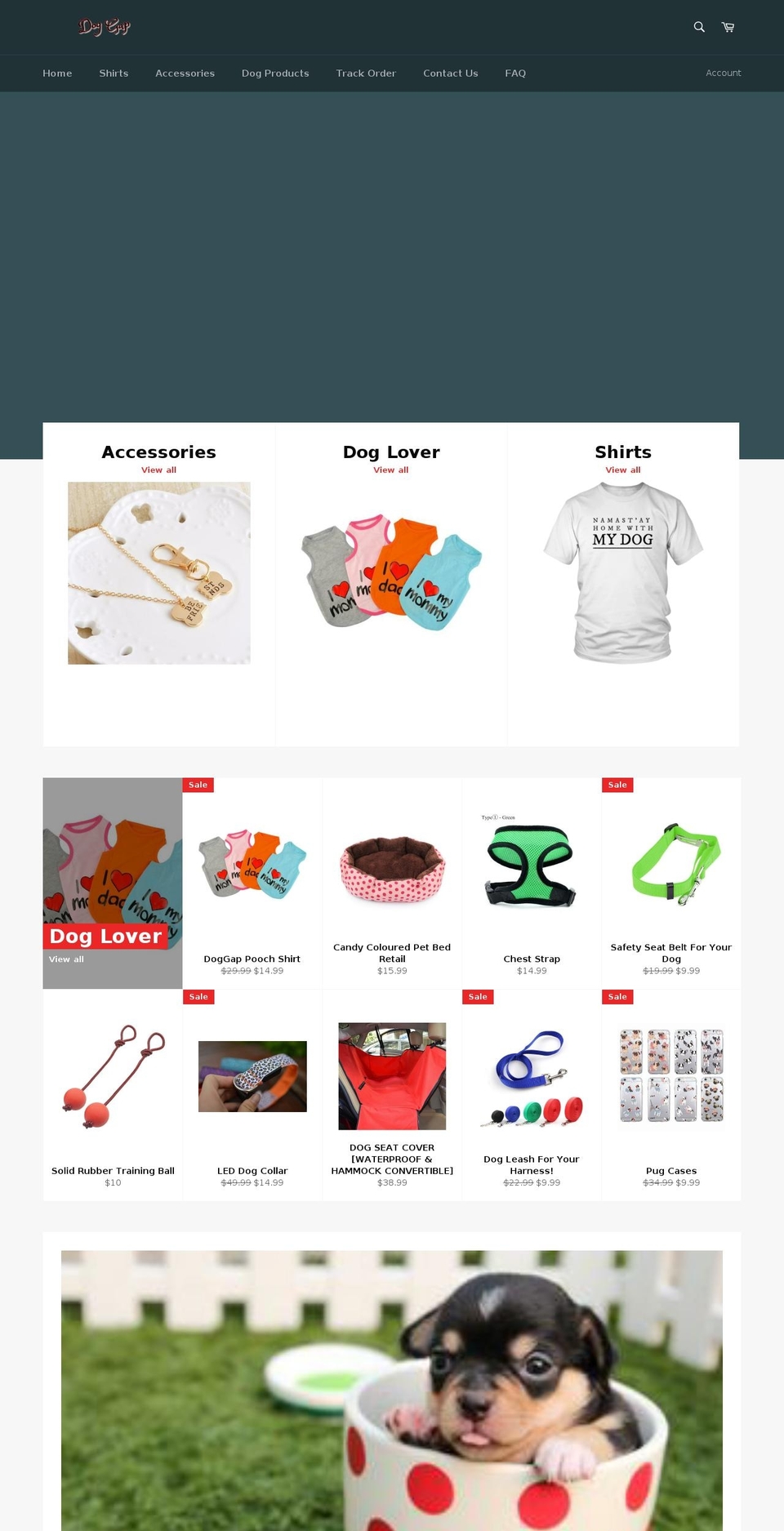doggap.com — Shopify storefront screenshot