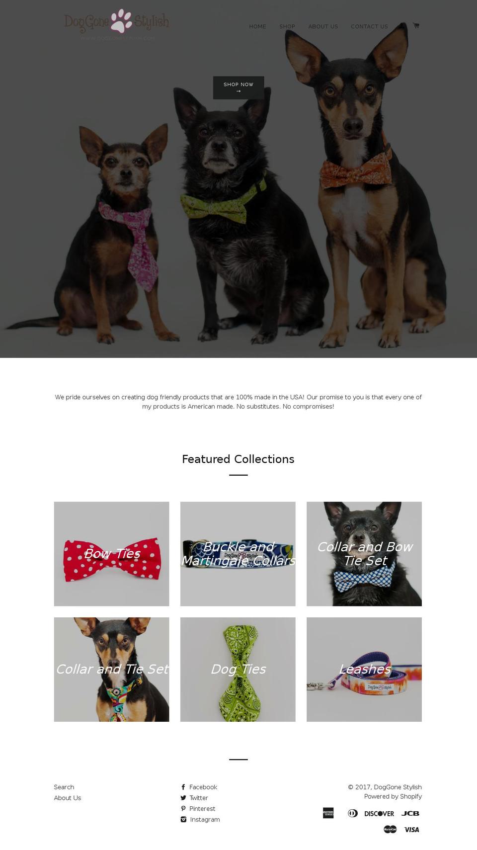 doggonestylish.info shopify website screenshot