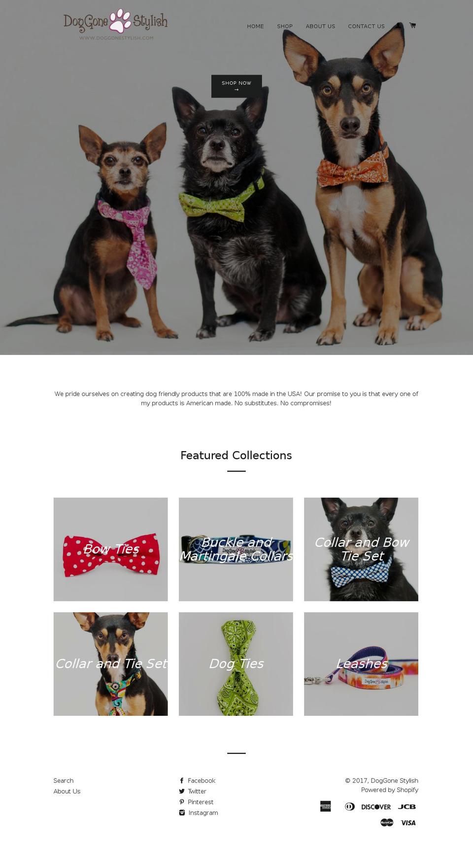 doggonestylish.net shopify website screenshot