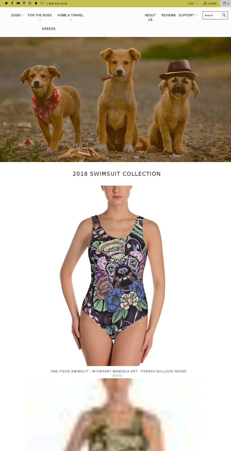 doggymafia.com — Shopify storefront screenshot