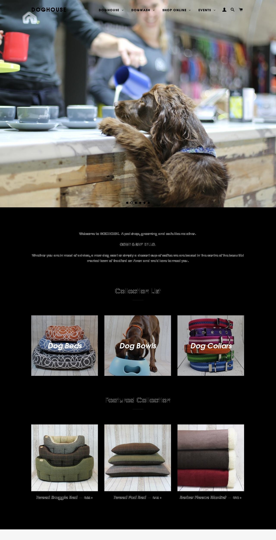 doghouseboa.co.uk shopify website screenshot