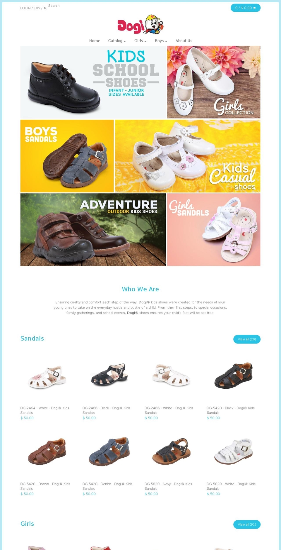 dogikids.com shopify website screenshot