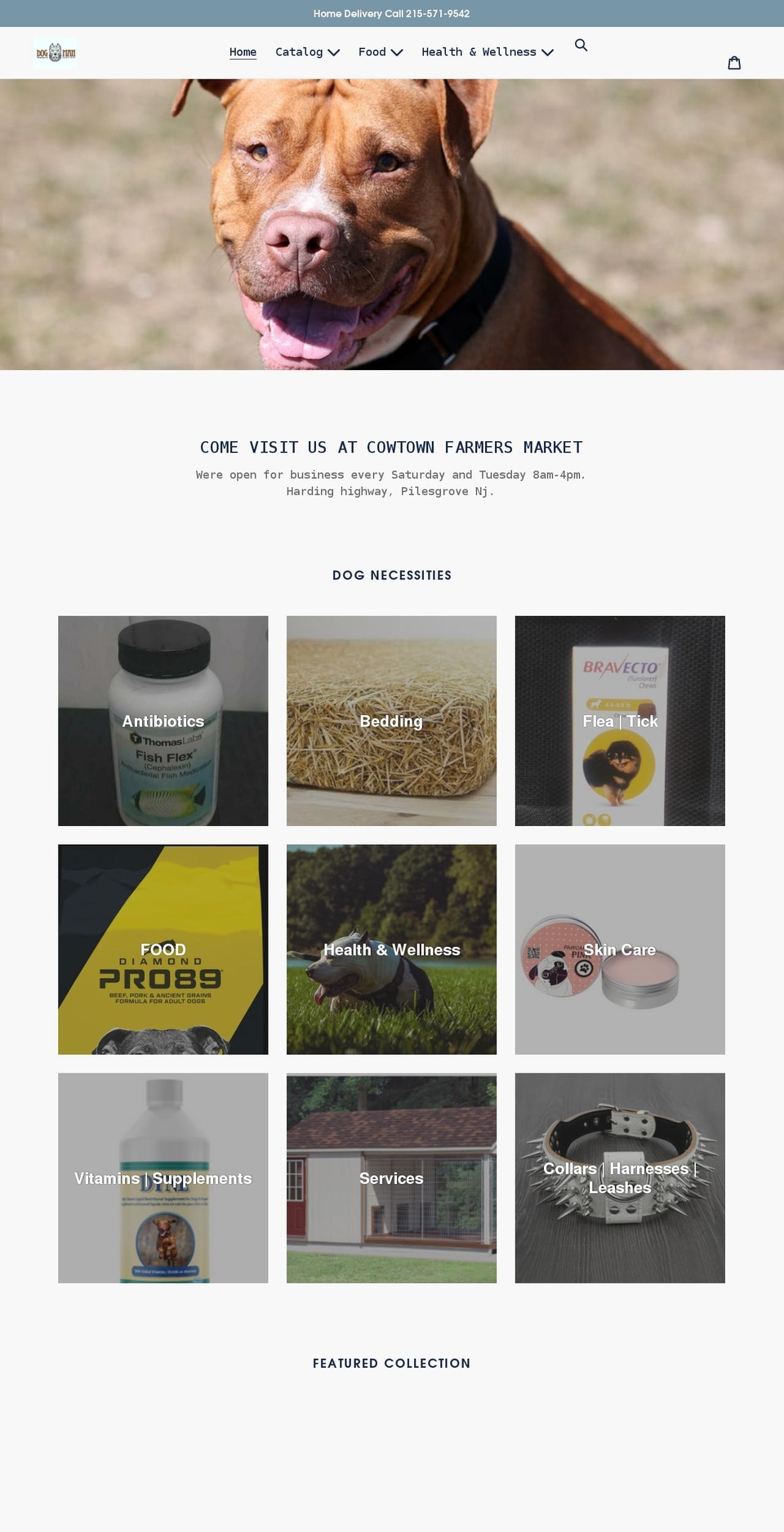 dogmanservices.com — Shopify storefront screenshot