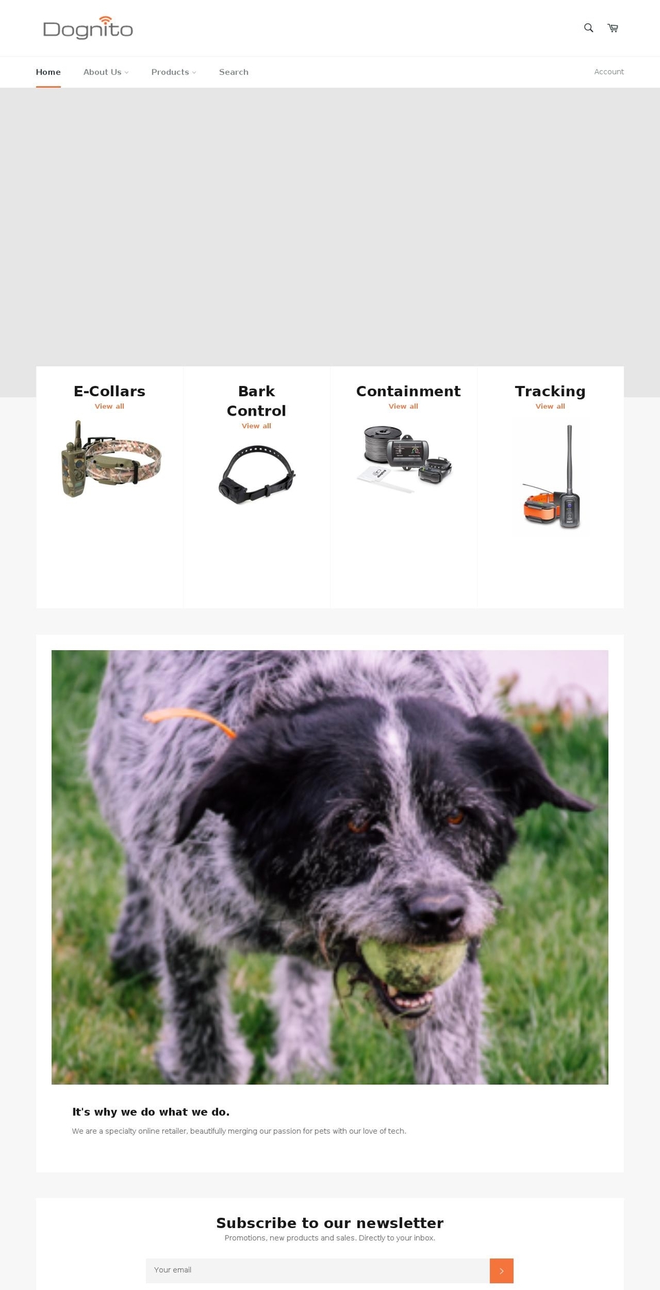 dognito.com — Shopify storefront screenshot