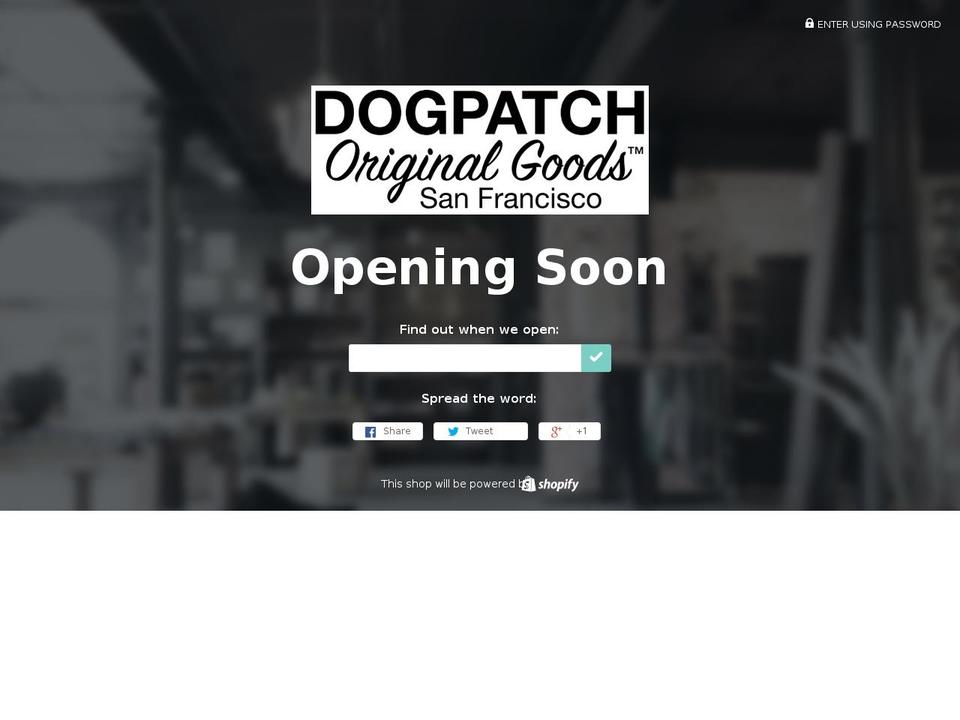 dogoodssf.com shopify website screenshot