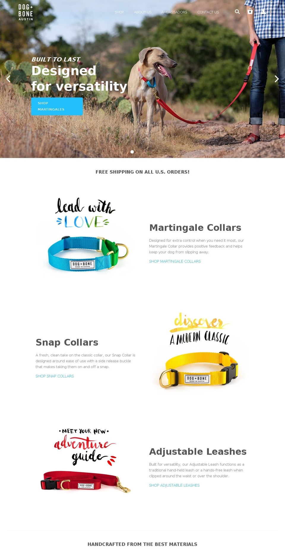 dogplusbone.com shopify website screenshot