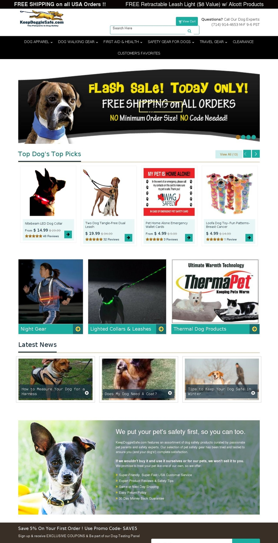 Canopy-new-design-18\/01\/17 Shopify theme site example dogproductsmadeintheusa.com