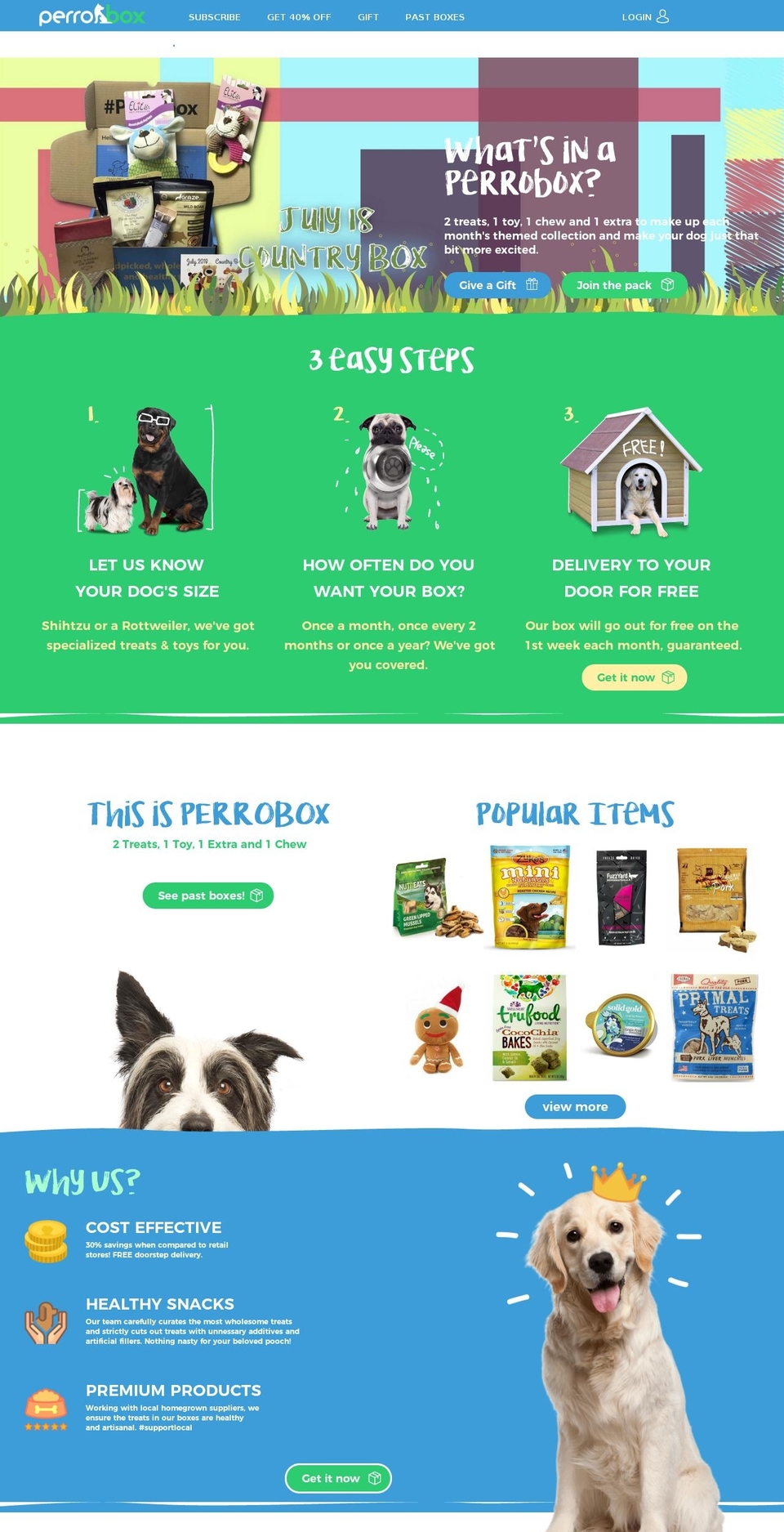 dogsandabox.com — Shopify storefront screenshot