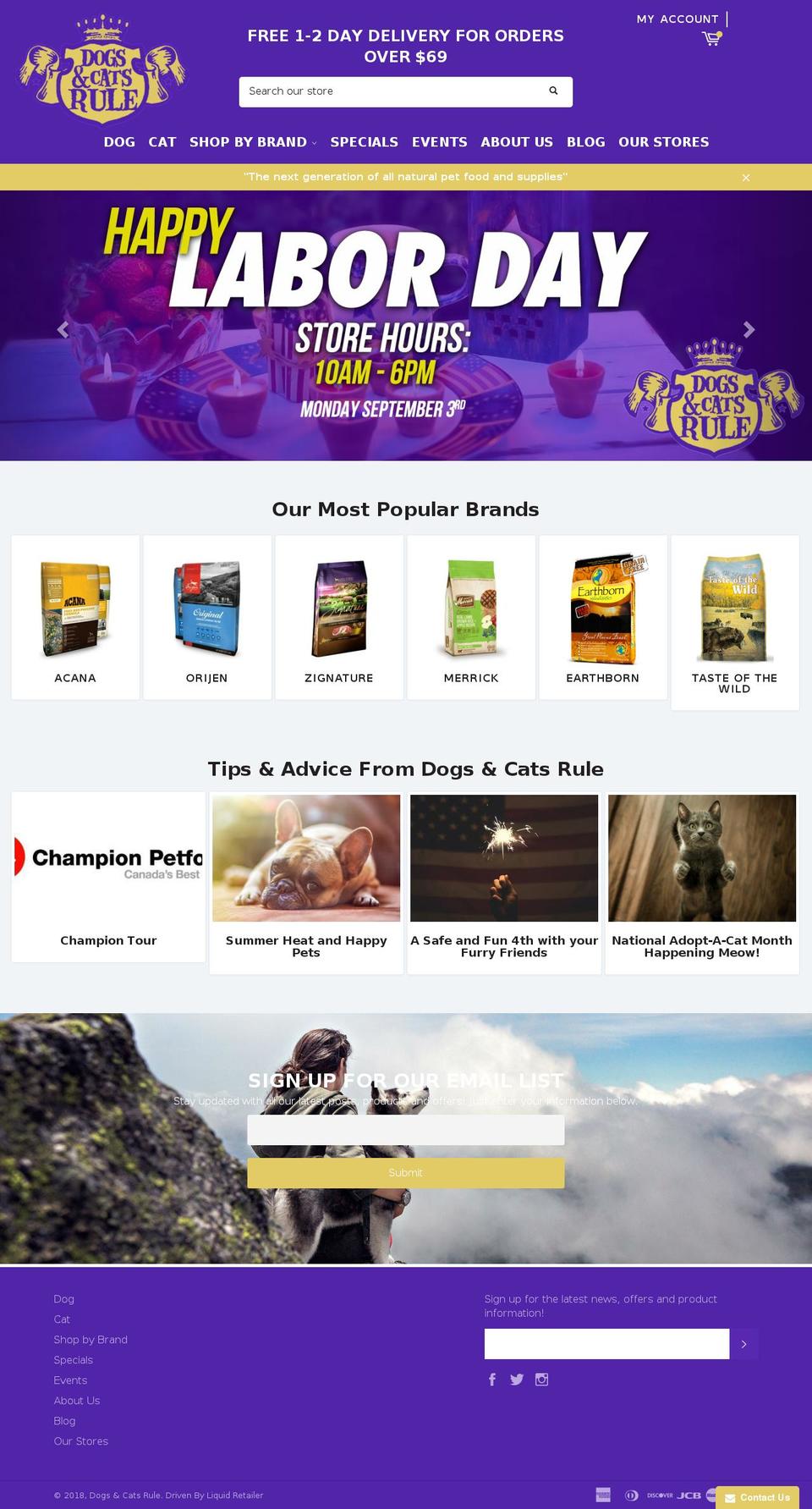 endless-aisles-alternate Shopify theme site example dogsandcatsrule.info