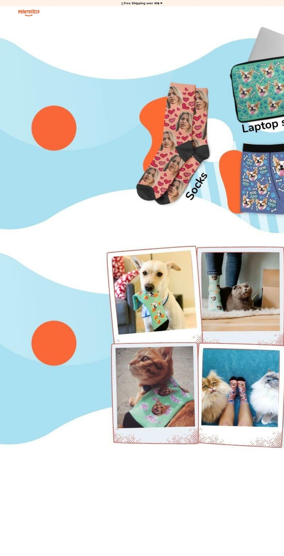 dogsblankets.com — Shopify storefront screenshot