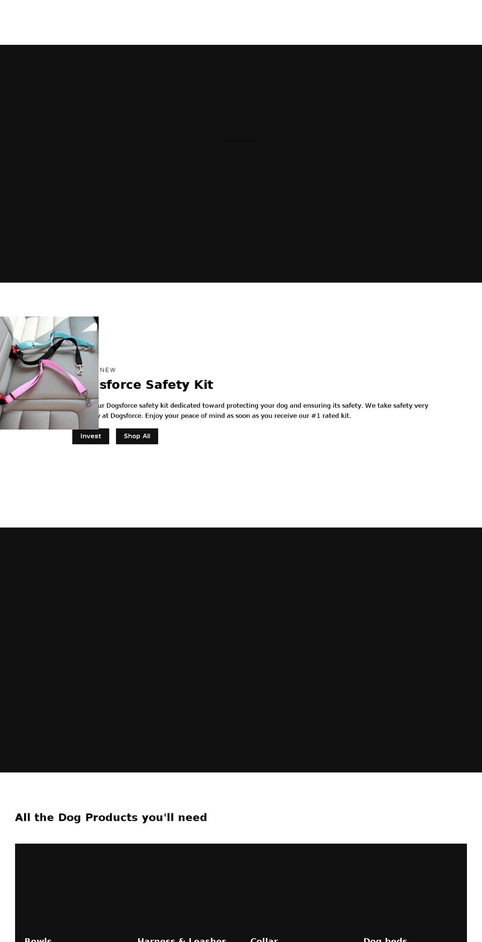 dogsforce.com — Shopify storefront screenshot