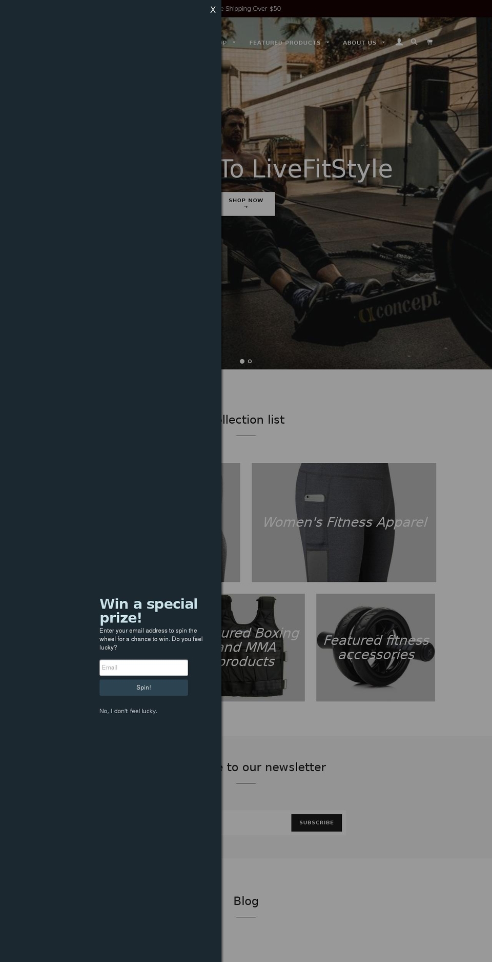 dogsrockshop.com — Shopify storefront screenshot