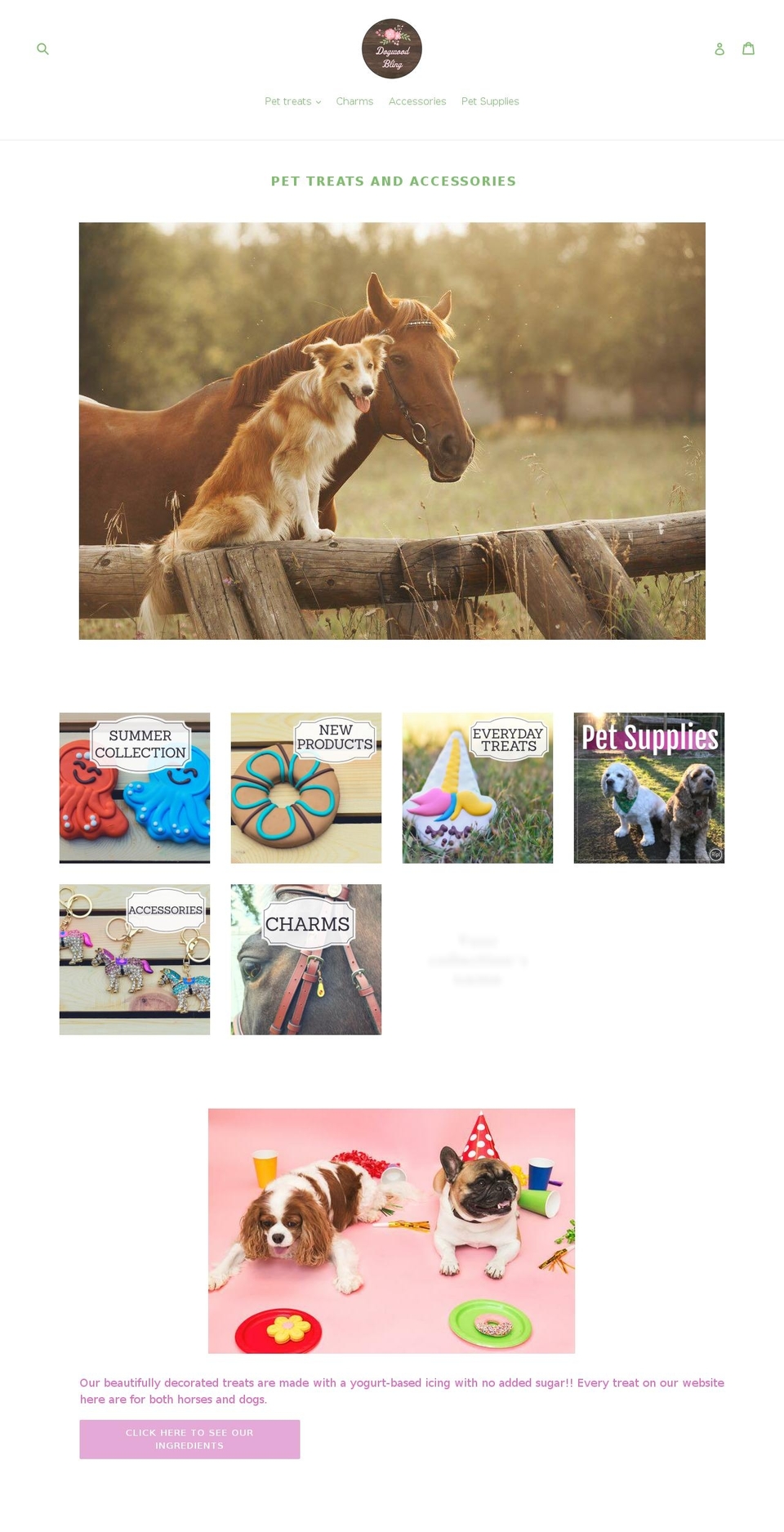 dogwoodbling.com shopify website screenshot