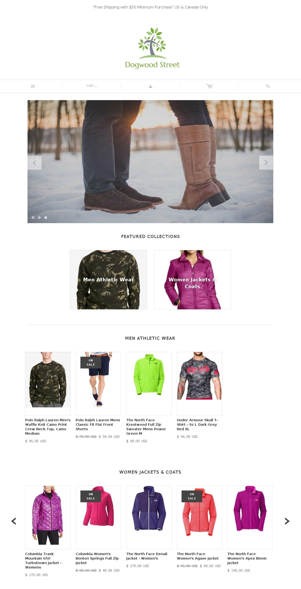 dogwoodstreet.com shopify website screenshot