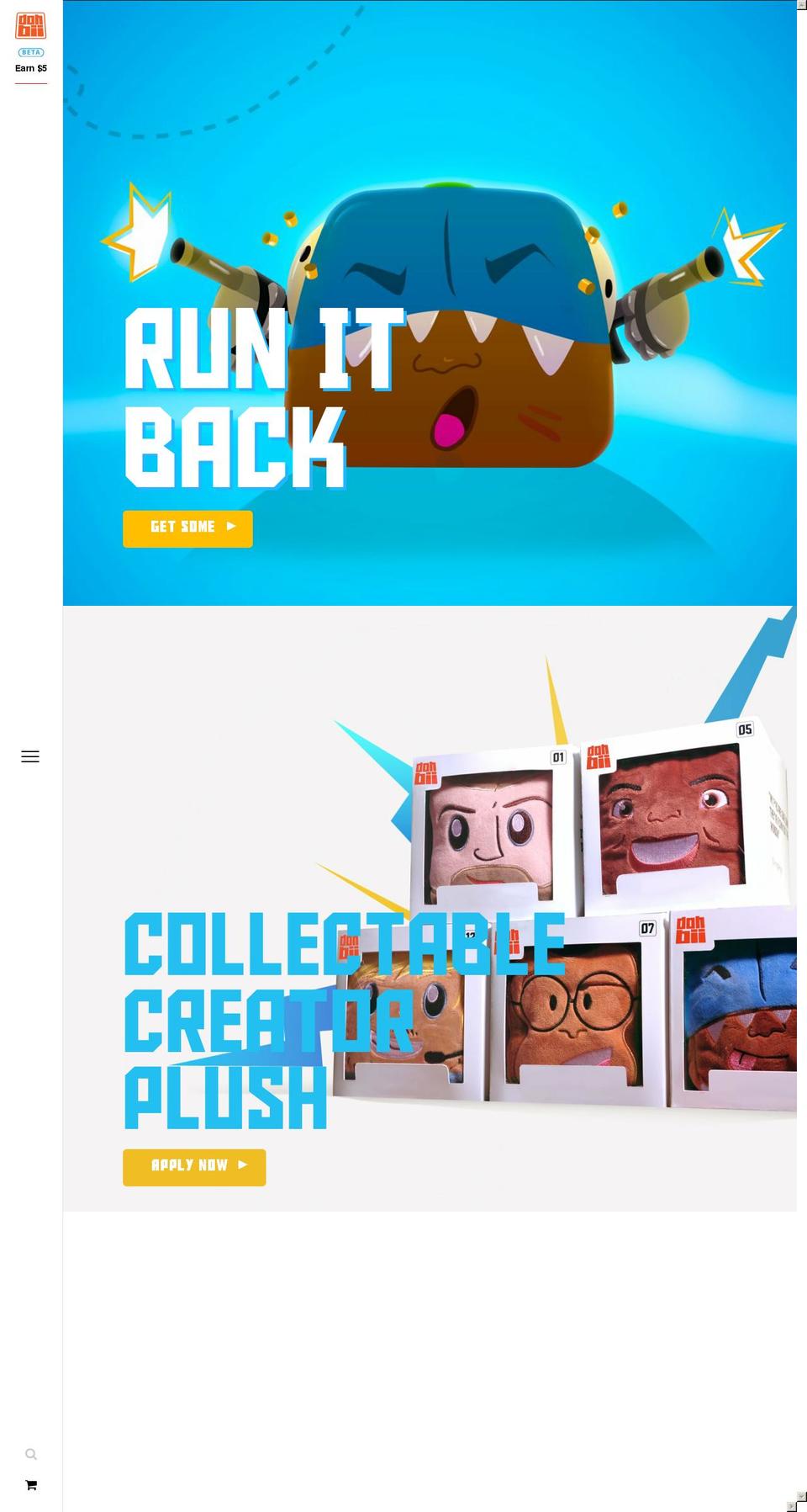 dohbii.com — Shopify storefront screenshot