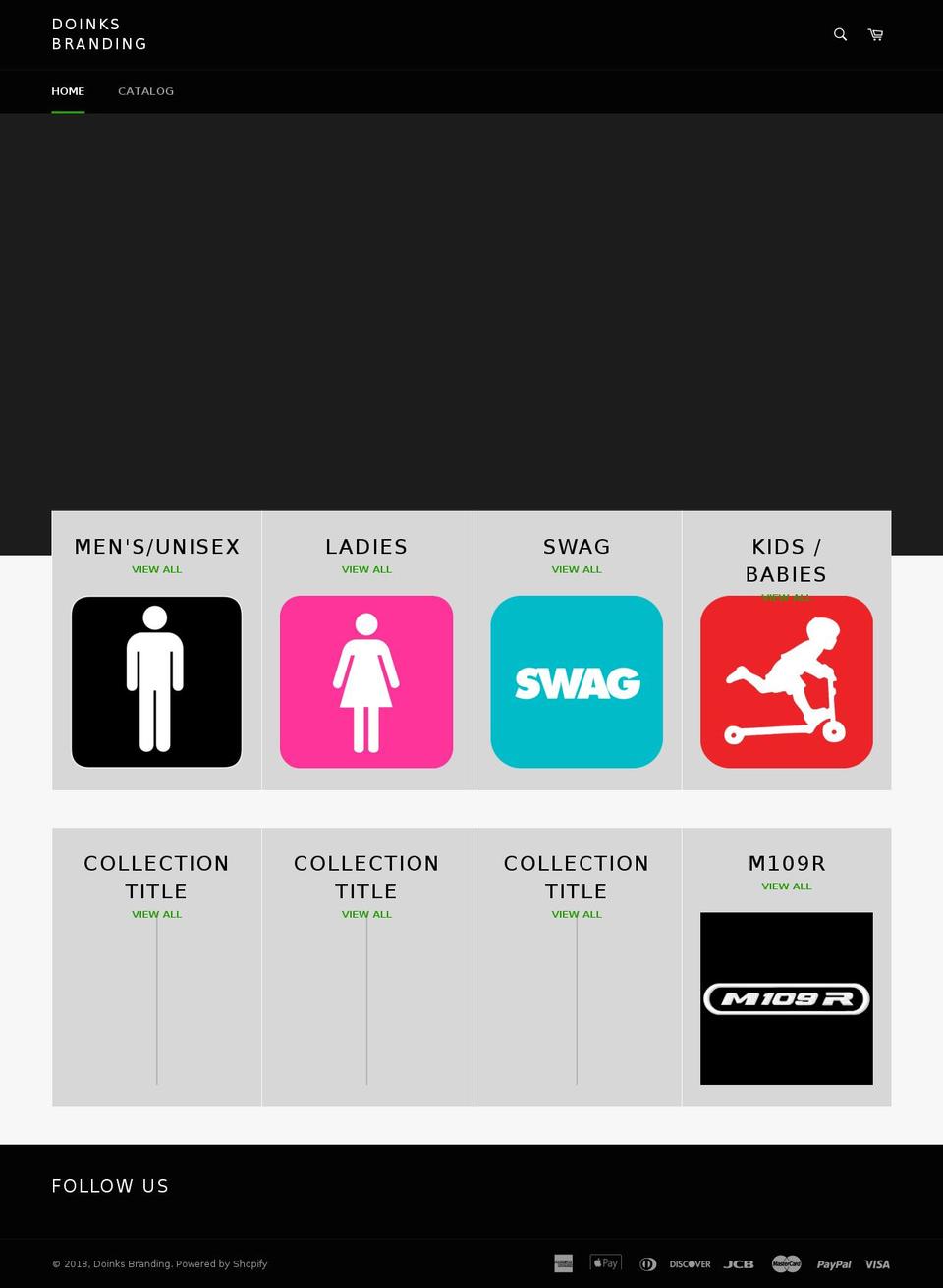 doinksbranding.com — Shopify storefront screenshot