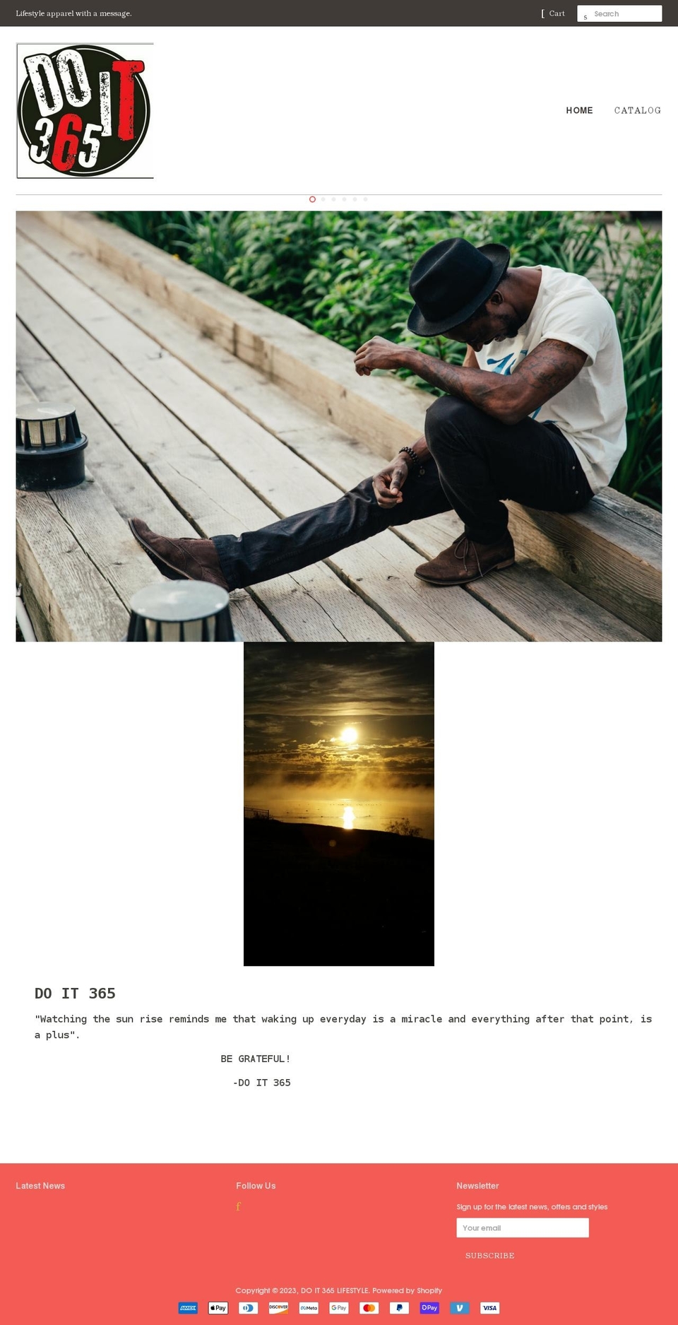 doit365lifestyle.com shopify website screenshot
