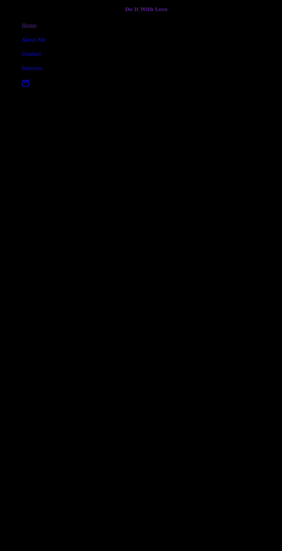 doitwithlove.org shopify website screenshot