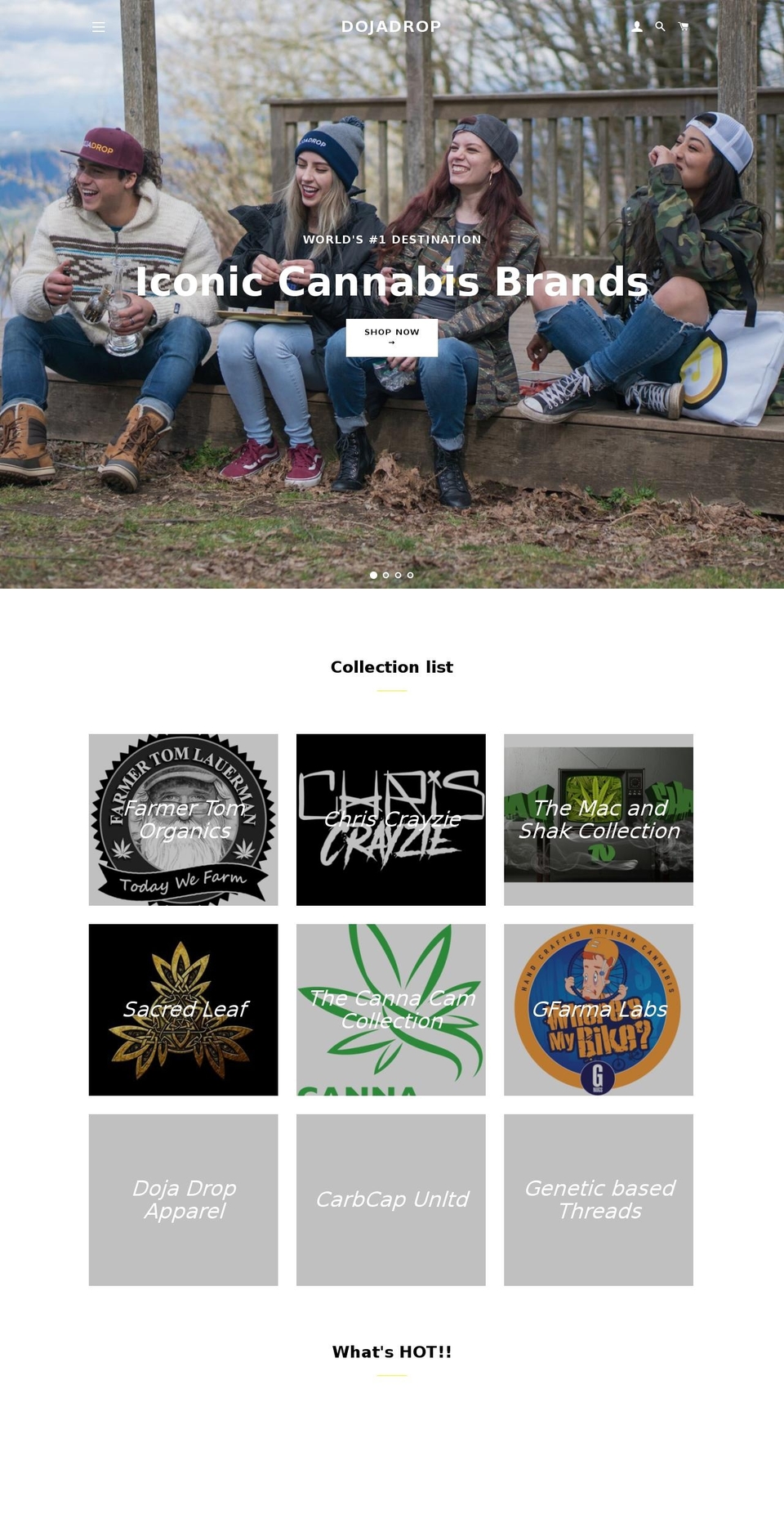 dojadrop.com — Shopify storefront screenshot