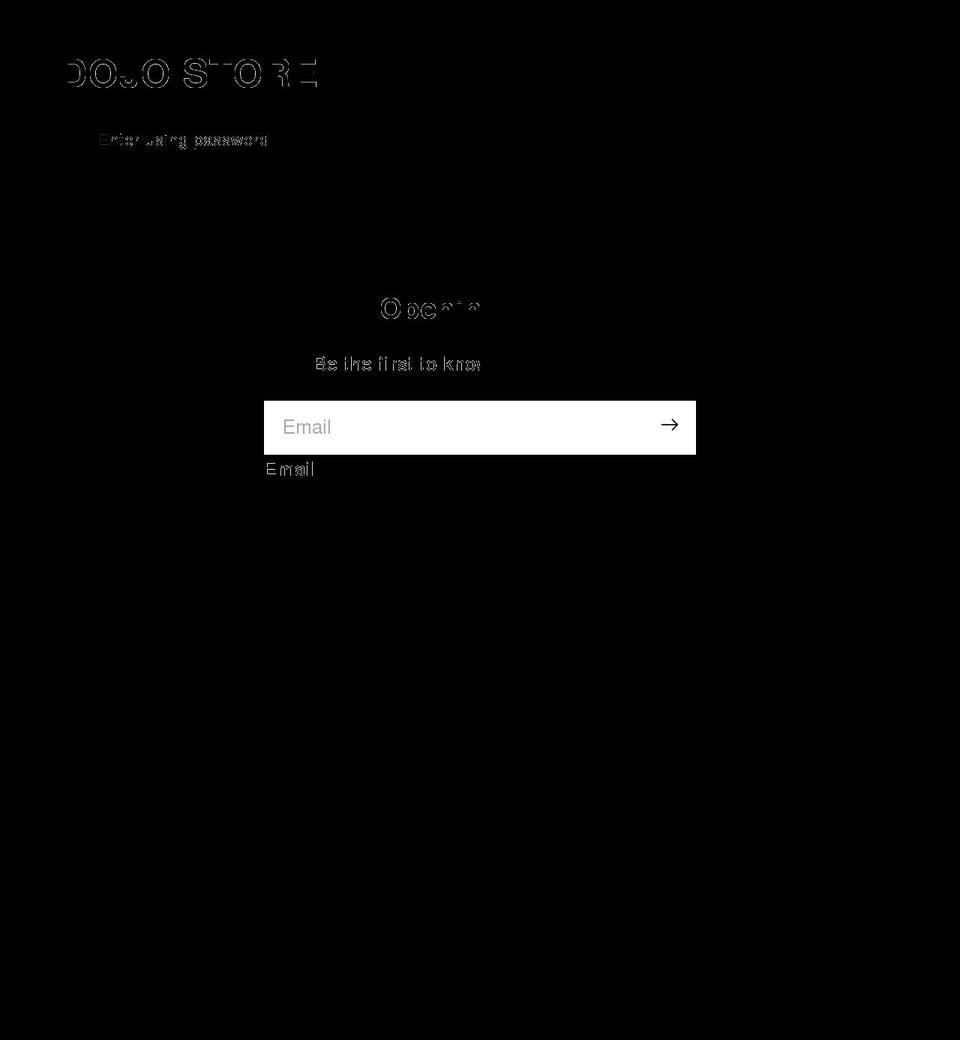dojostore.co.uk shopify website screenshot