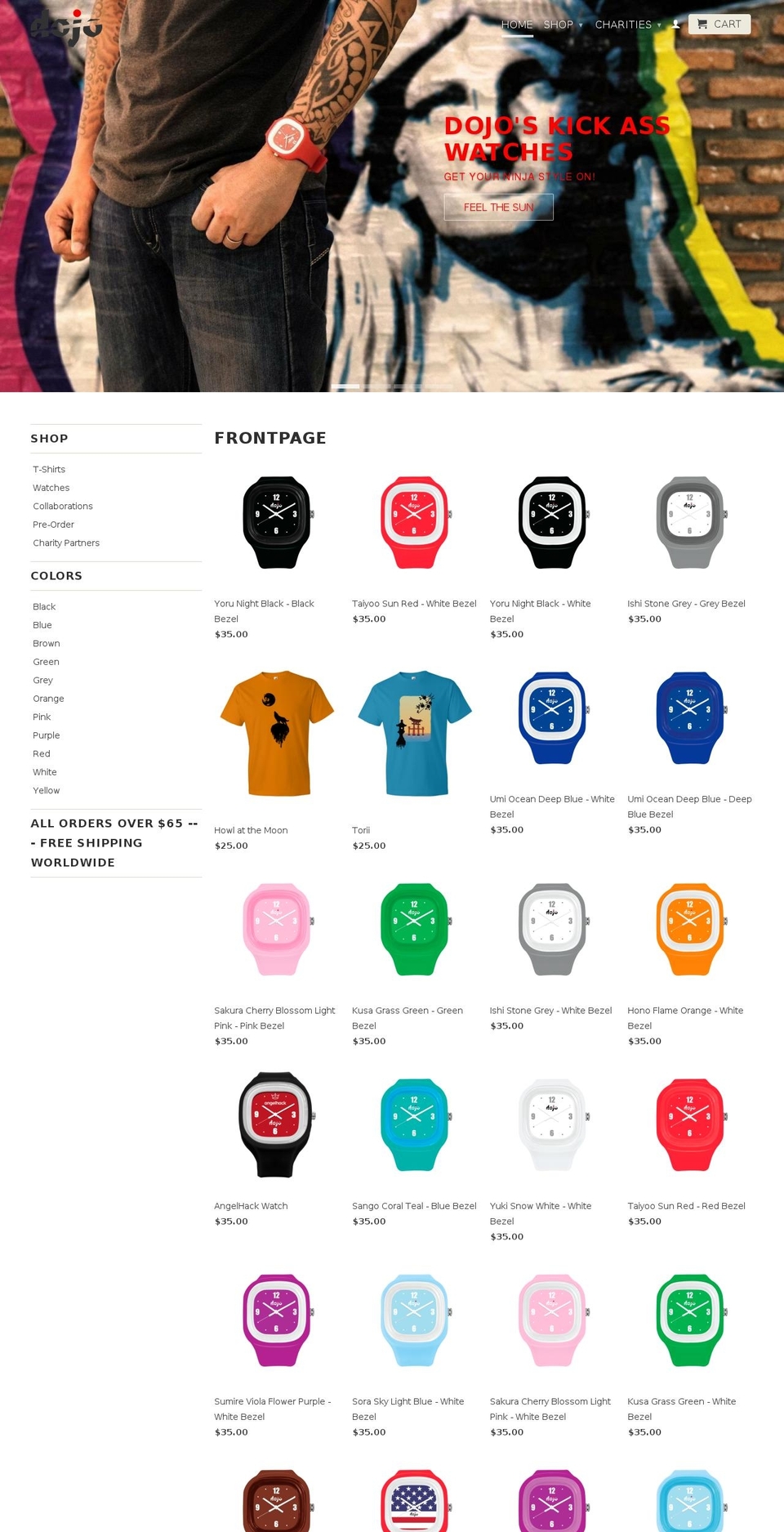 dojothreads.com — Shopify storefront screenshot