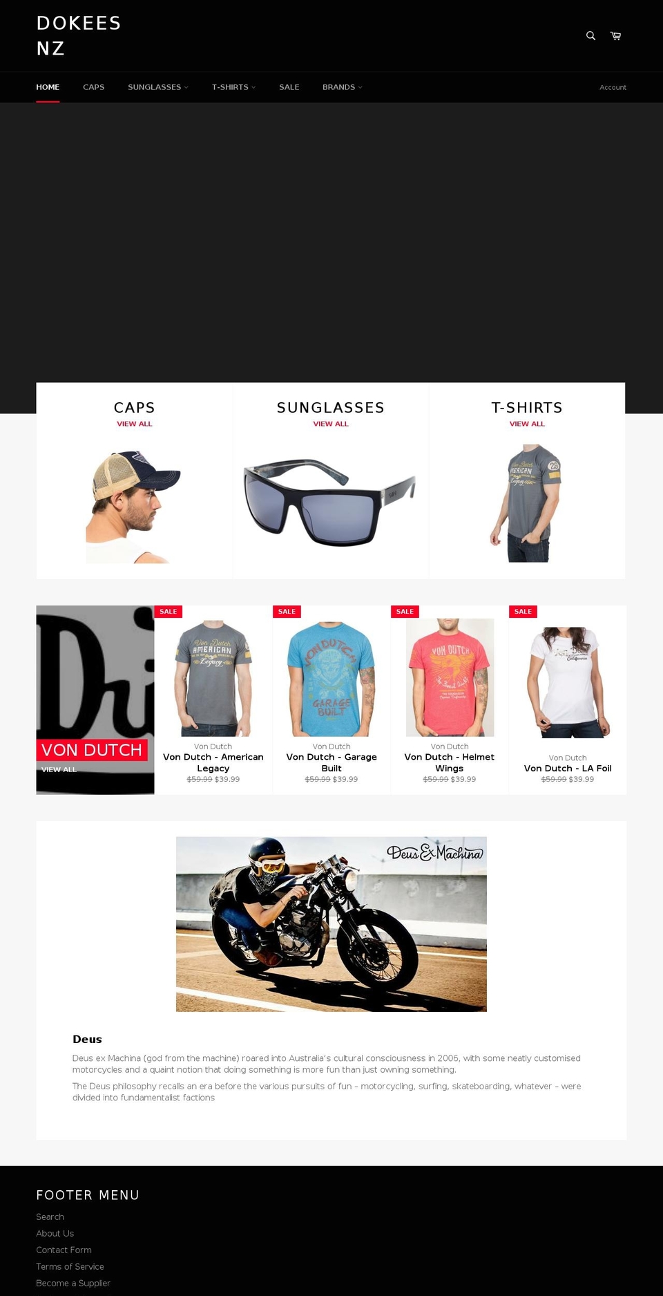 dokees.co.nz shopify website screenshot