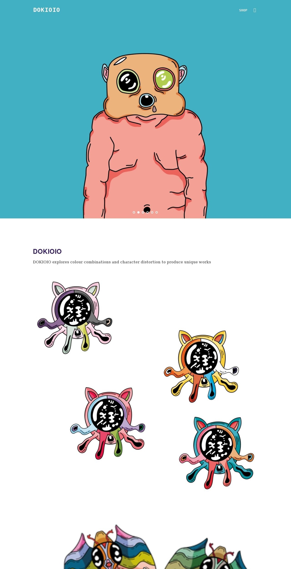 dokioio.com shopify website screenshot